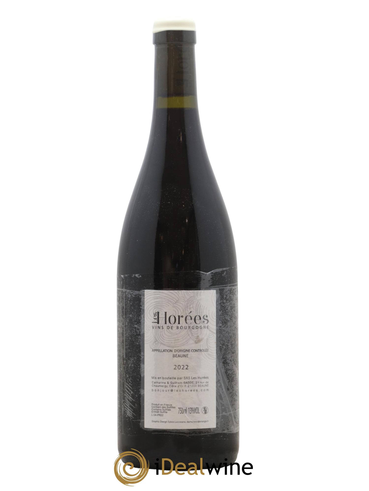 Beaune Les Prévolles Les Horées 2022 - Lot de 1 bouteille - 1