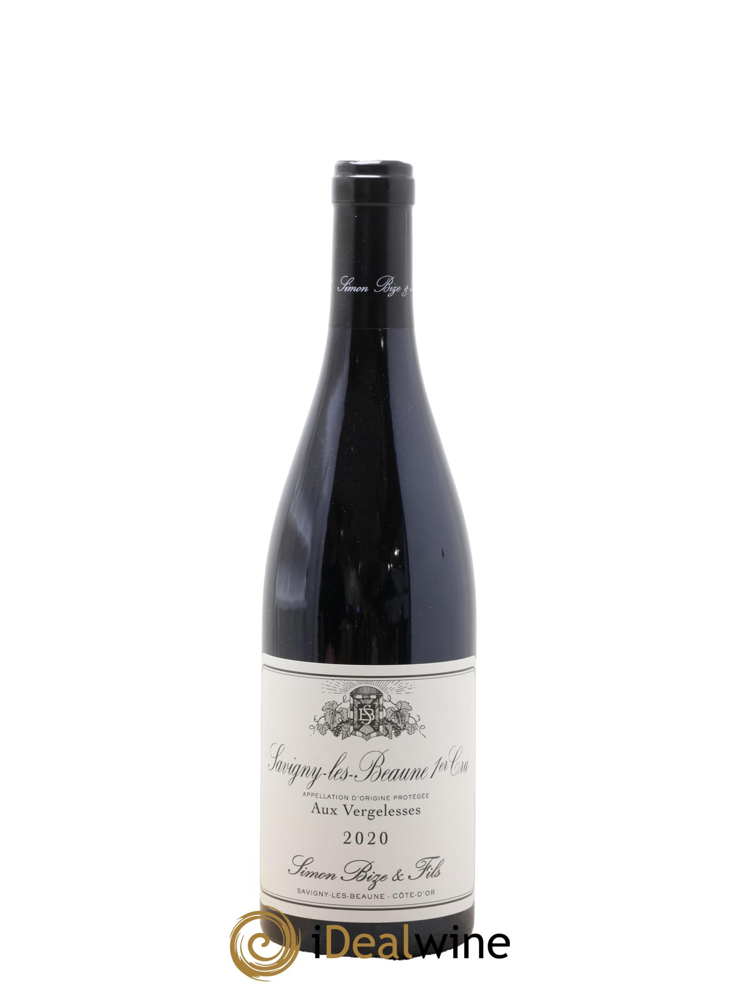 Savigny-lès-Beaune 1er Cru Aux Vergelesses Simon Bize & Fils 2020 - Lot de 1 bouteille - 0
