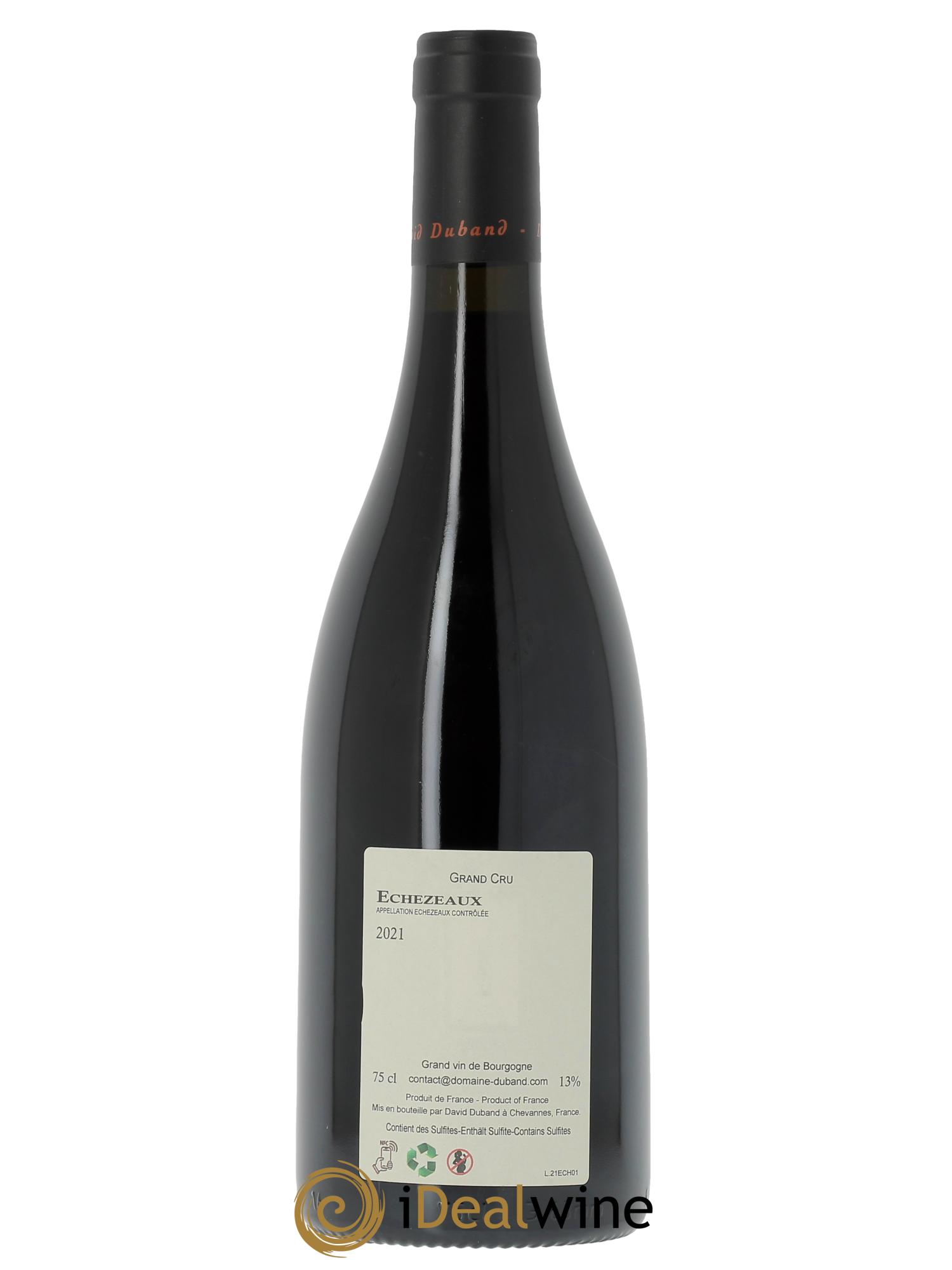 Echezeaux Grand Cru David Duband (Domaine)  2021 - Posten von 1 Flasche - 1