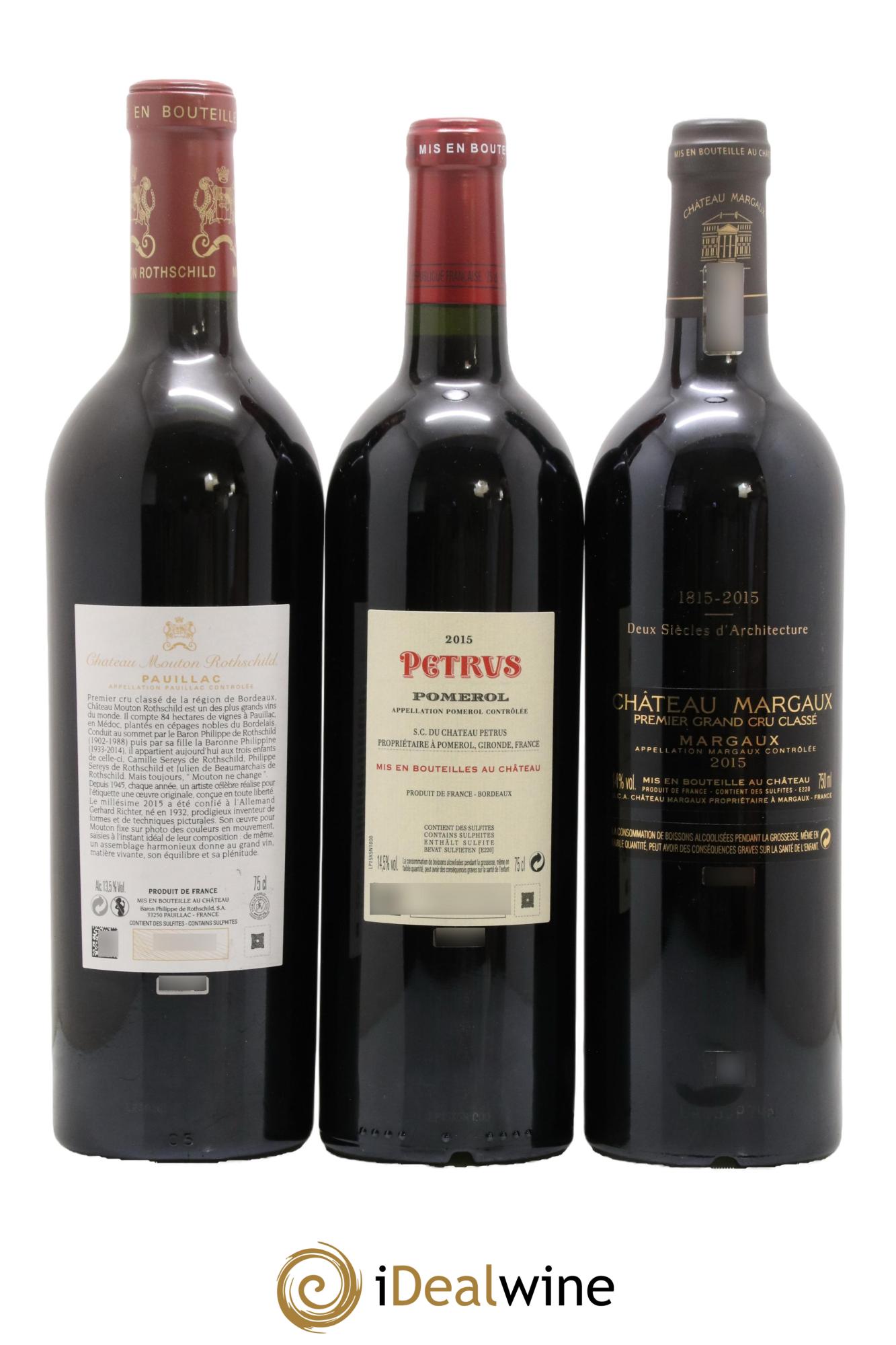 Caisse Collection Duclot  2015 - Lot de 9 bouteilles - 6