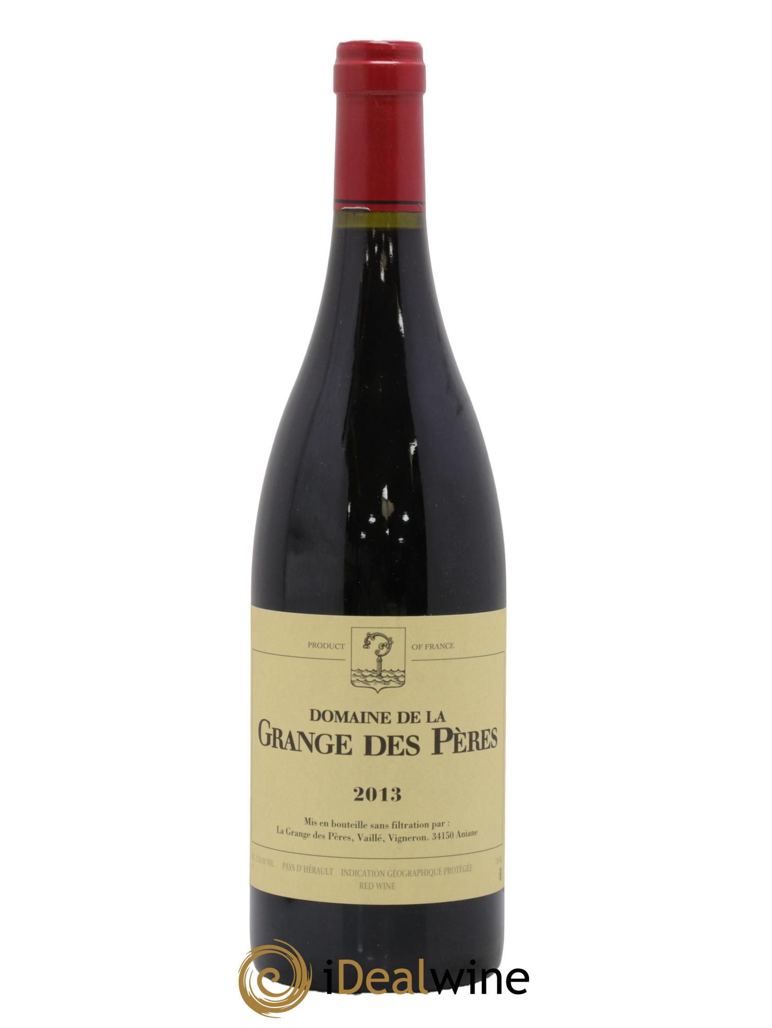 Pays d'Hérault Grange des Pères Laurent Vaillé 2013 - Lot de 1 bouteille - 0