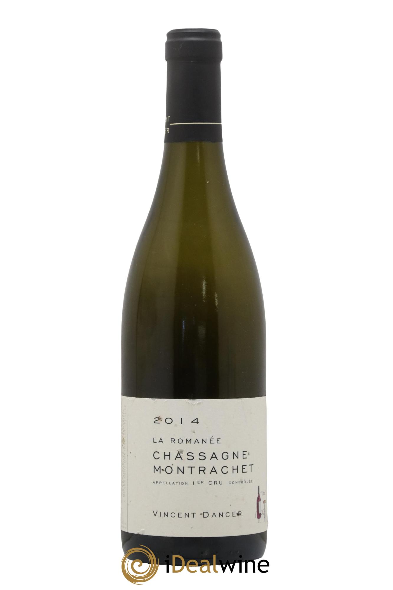 Chassagne-Montrachet 1er Cru La Romanée Vincent Dancer 2014 - Lot de 1 bouteille - 0