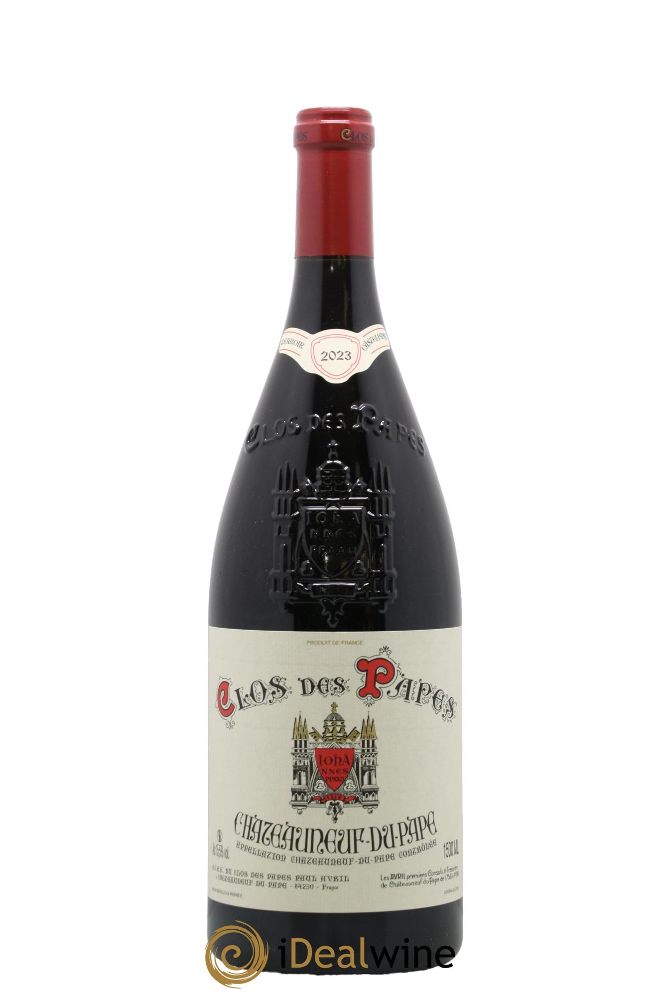 Châteauneuf-du-Pape Clos des Papes - Paul Avril 2023 - Lot de 1 magnum - 0