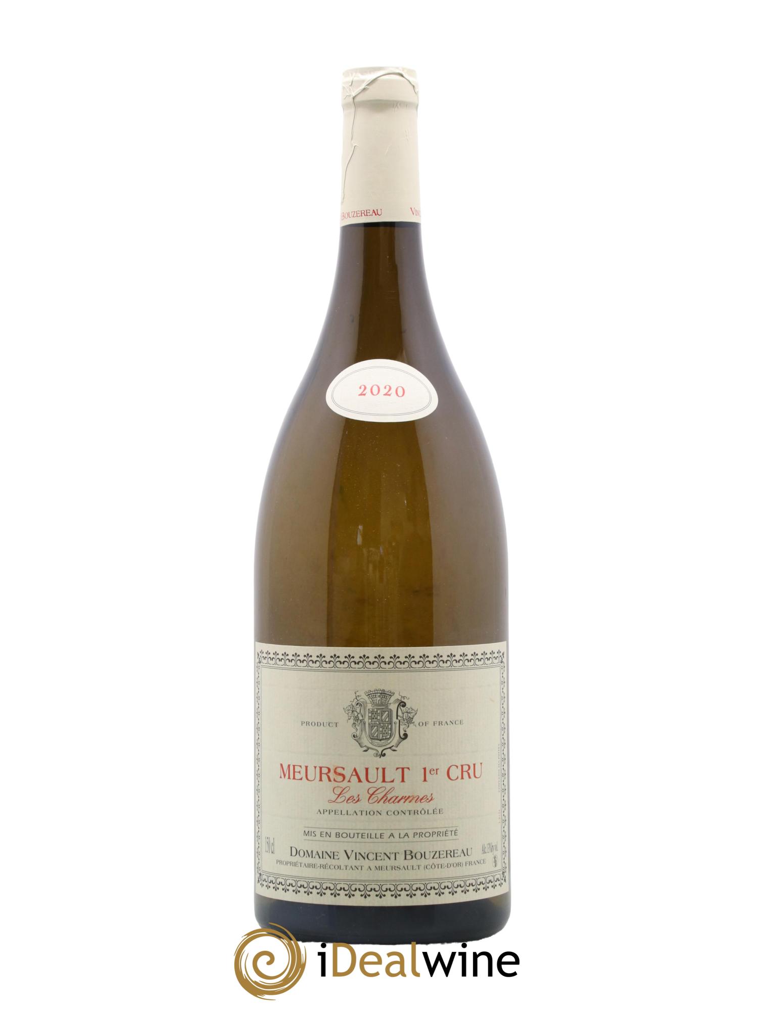 Meursault 1er Cru Les Charmes Vincent Bouzereau (Domaine) 2020 - Lot de 1 magnum - 0