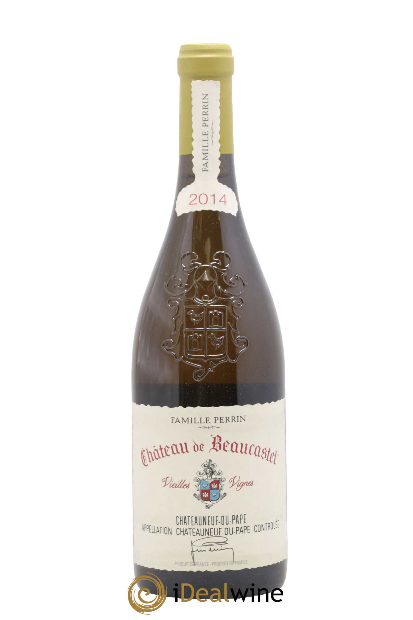 Châteauneuf-du-Pape Château de Beaucastel Vieilles vignes Roussanne Famille Perrin 2014 - Posten von 1 Flasche - 0