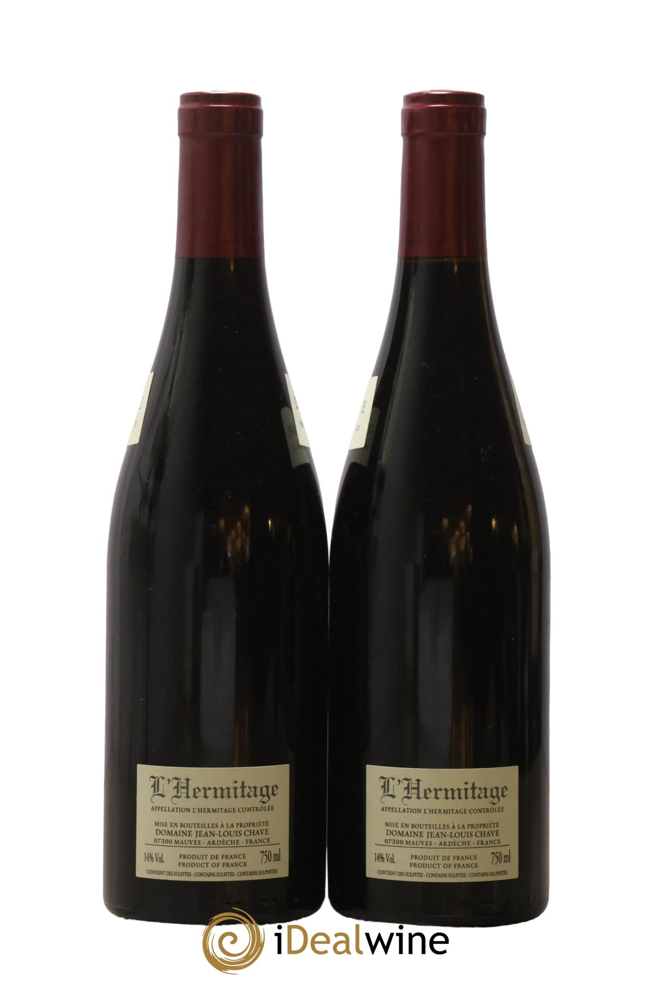 Hermitage Jean-Louis Chave 2012 - Lot of 2 bottles - 1