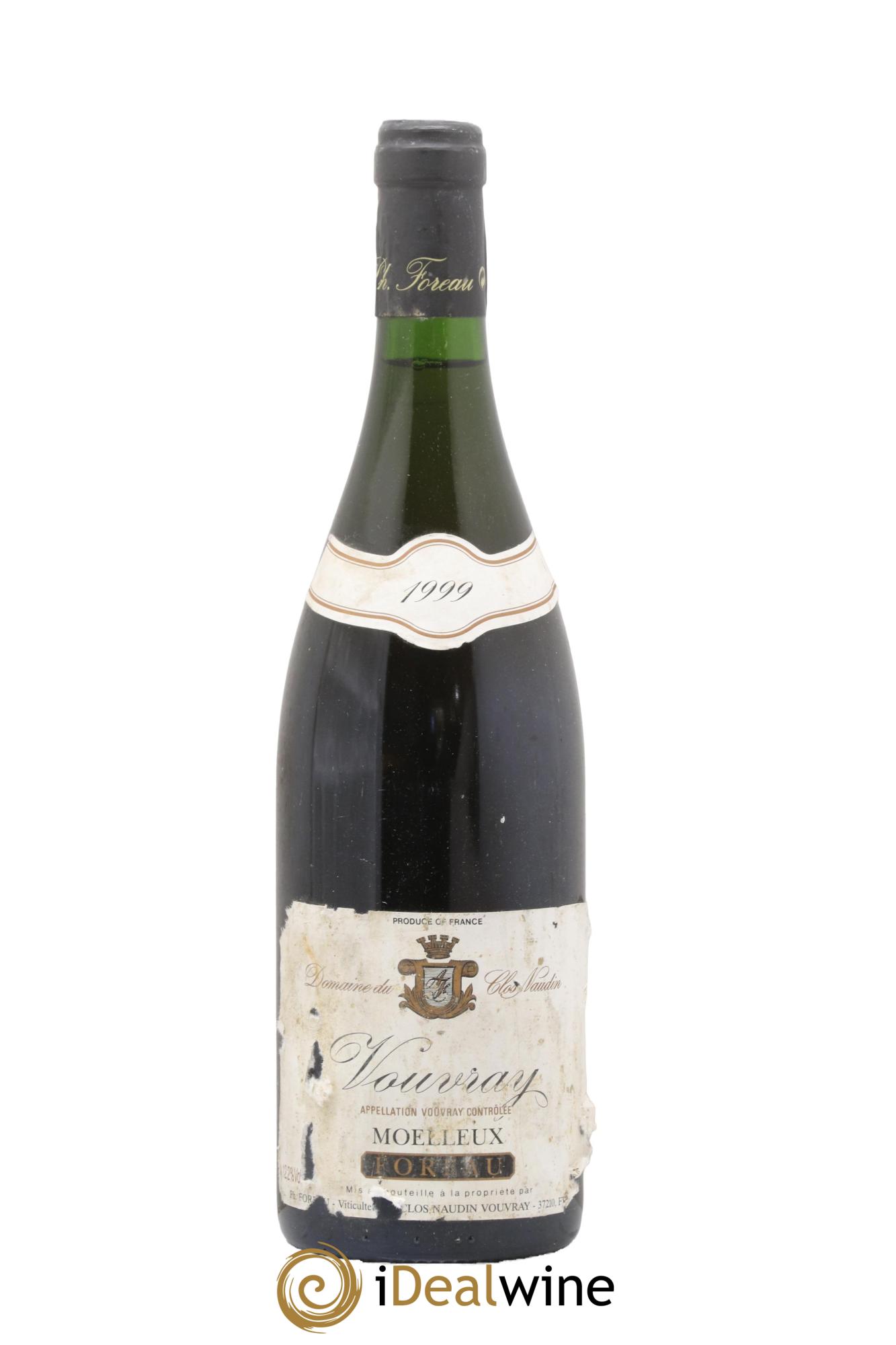 Vouvray Moelleux Clos Naudin - Philippe Foreau 1999 - Lotto di 1 bottiglia - 0