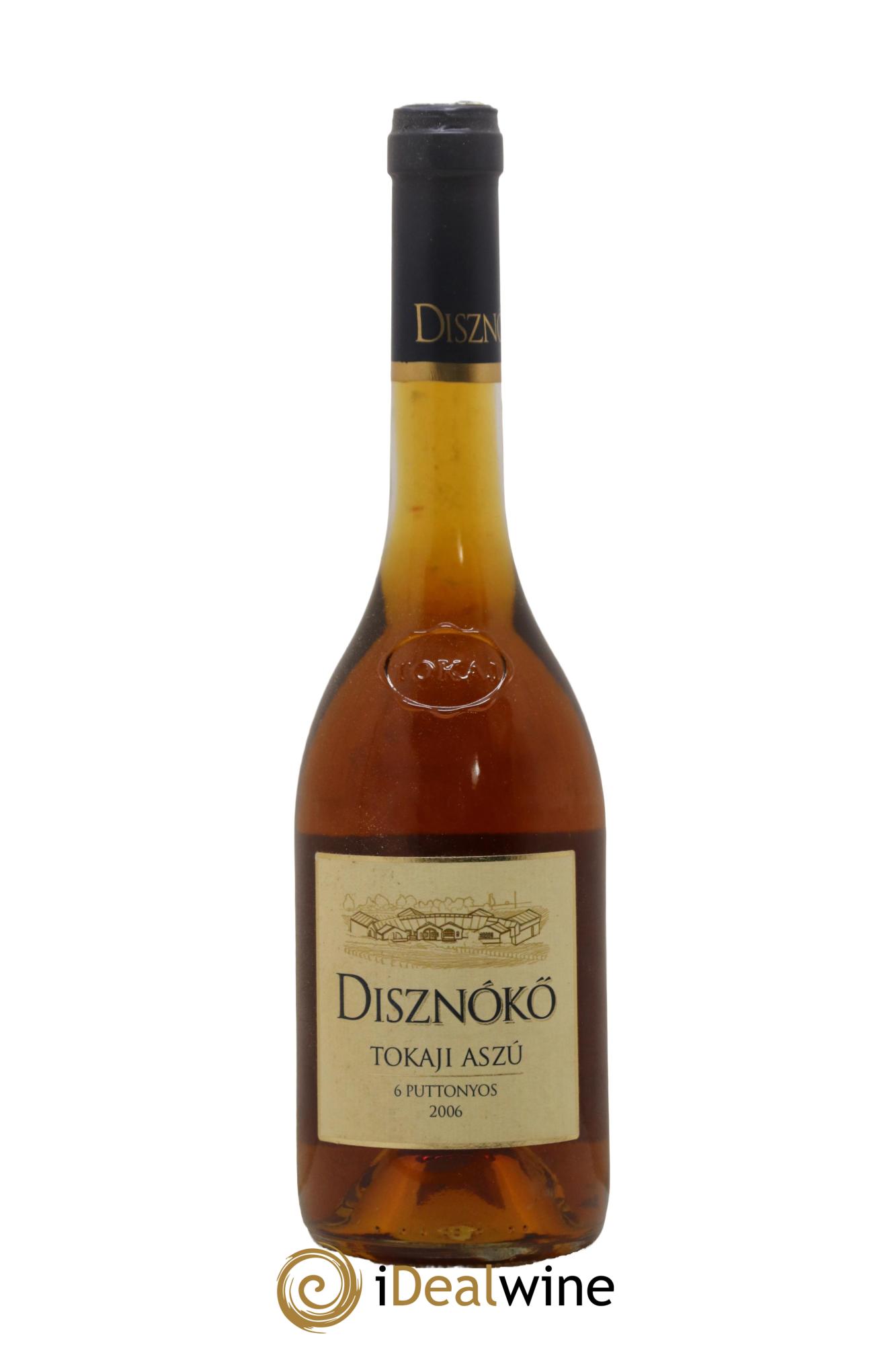 Tokaji Aszu 6 Puttonyos Disznoko (Domaine) 2006 - Lot de 1 format 50cl - 0
