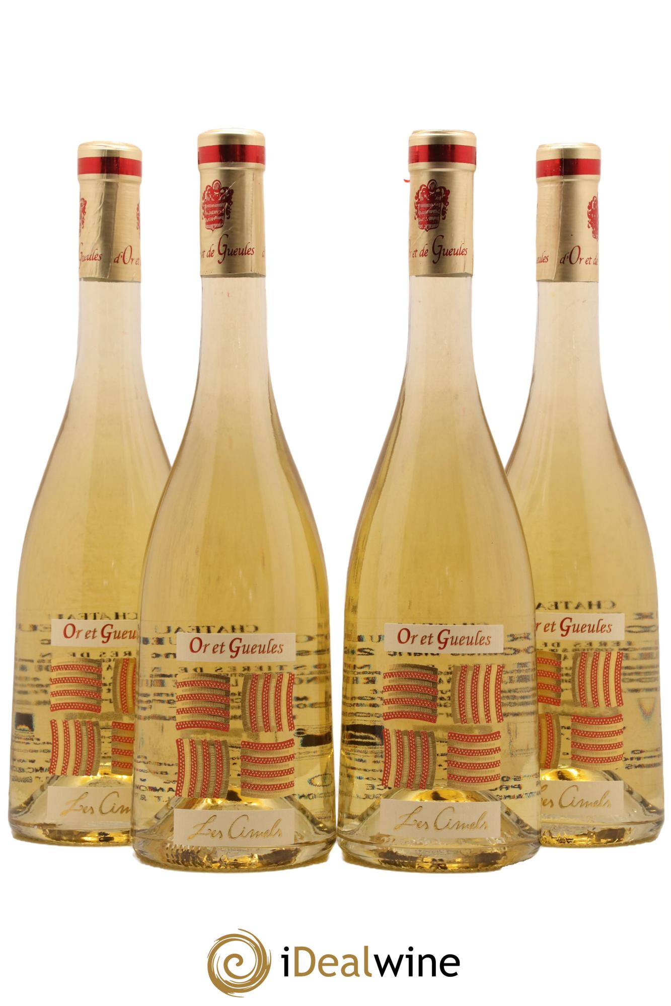Costières de Nîmes Les Cimels Chateau d Or et de Gueules 2021 - Lot de 4 bouteilles - 0