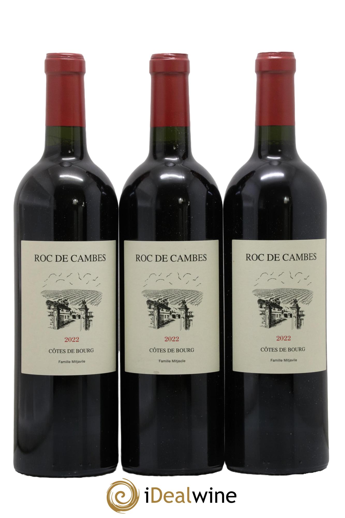 Roc de Cambes 2022 - Lot of 3 bottles - 0