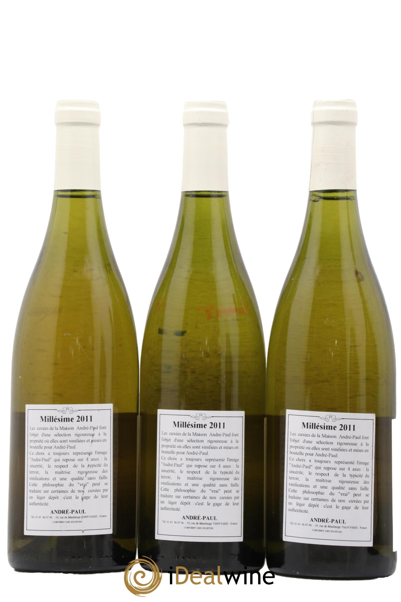 Meursault Les Narvaux Boyer-Martenot 2011 - Lot de 3 bouteilles - 1