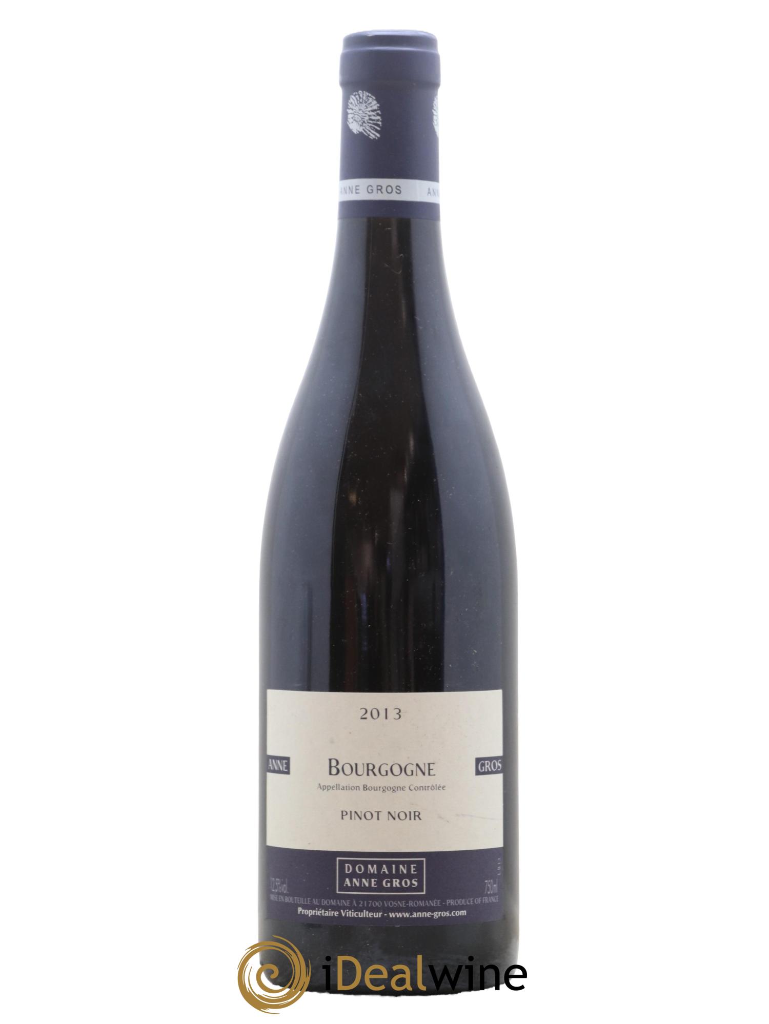 Bourgogne Pinot Noir Anne Gros 2013 - Lot de 1 bouteille - 0