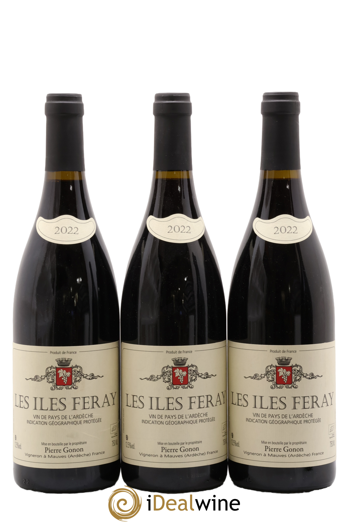 Ardèche Les Iles Feray Gonon (Domaine) 2022 - Lot de 3 bouteilles - 0