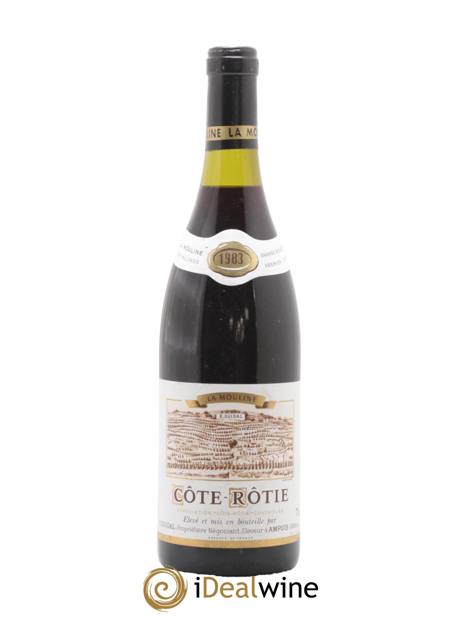 Côte-Rôtie La Mouline Guigal 1983 - Lot of 1 bottle - 0