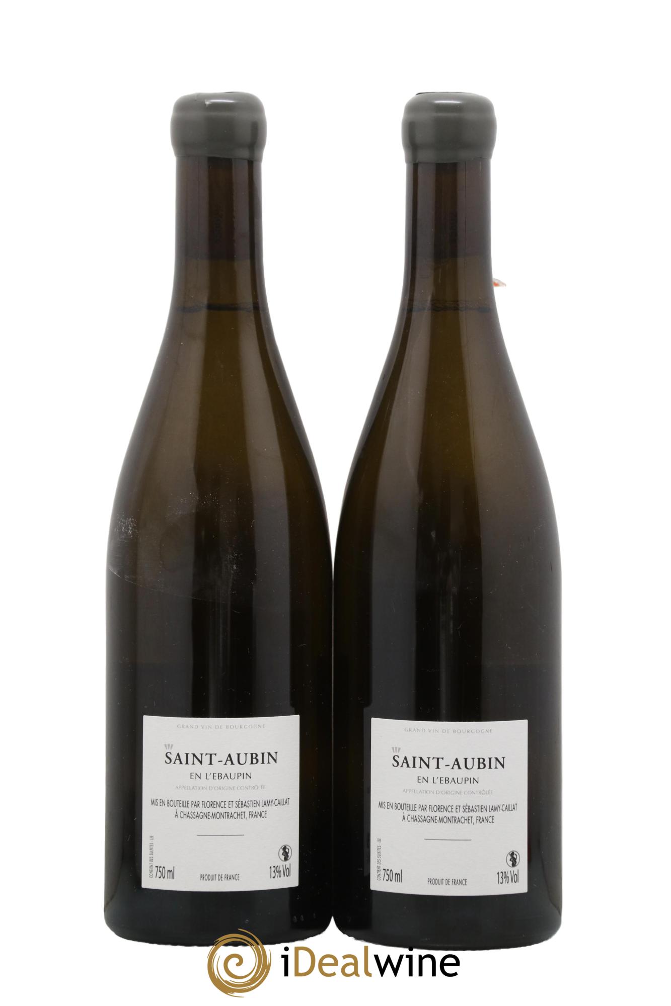Saint-Aubin En l'Ebaupin Lamy-Caillat (Domaine) 2020 - Lot de 2 bouteilles - 1