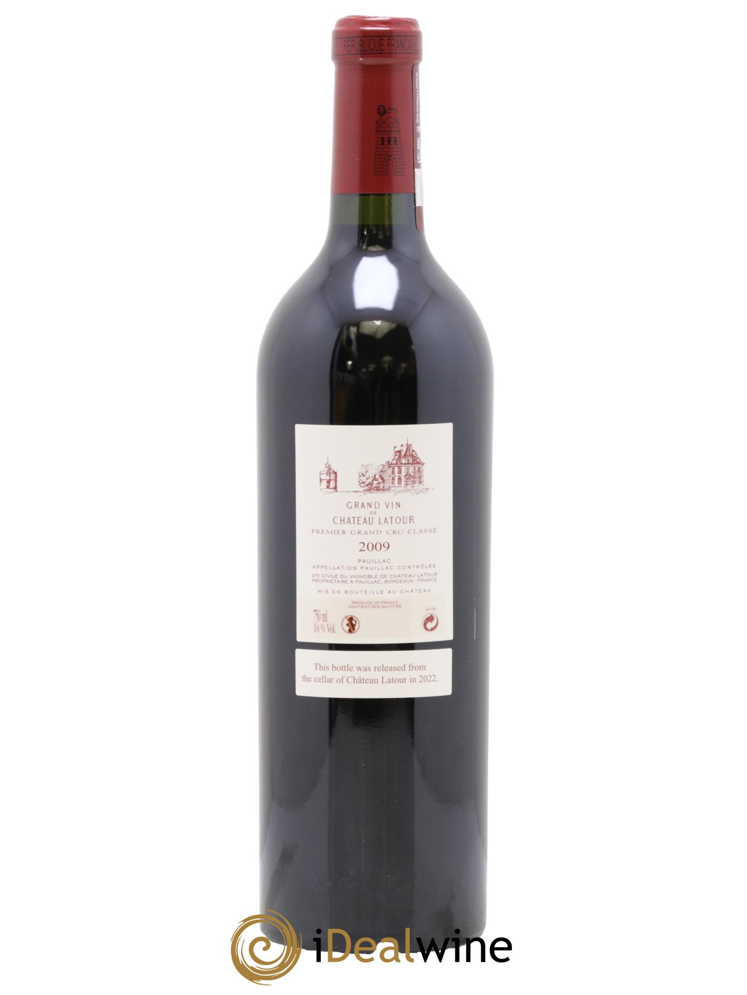 Château Latour 1er Grand Cru Classé 2009 - Posten von 1 Flasche - 1