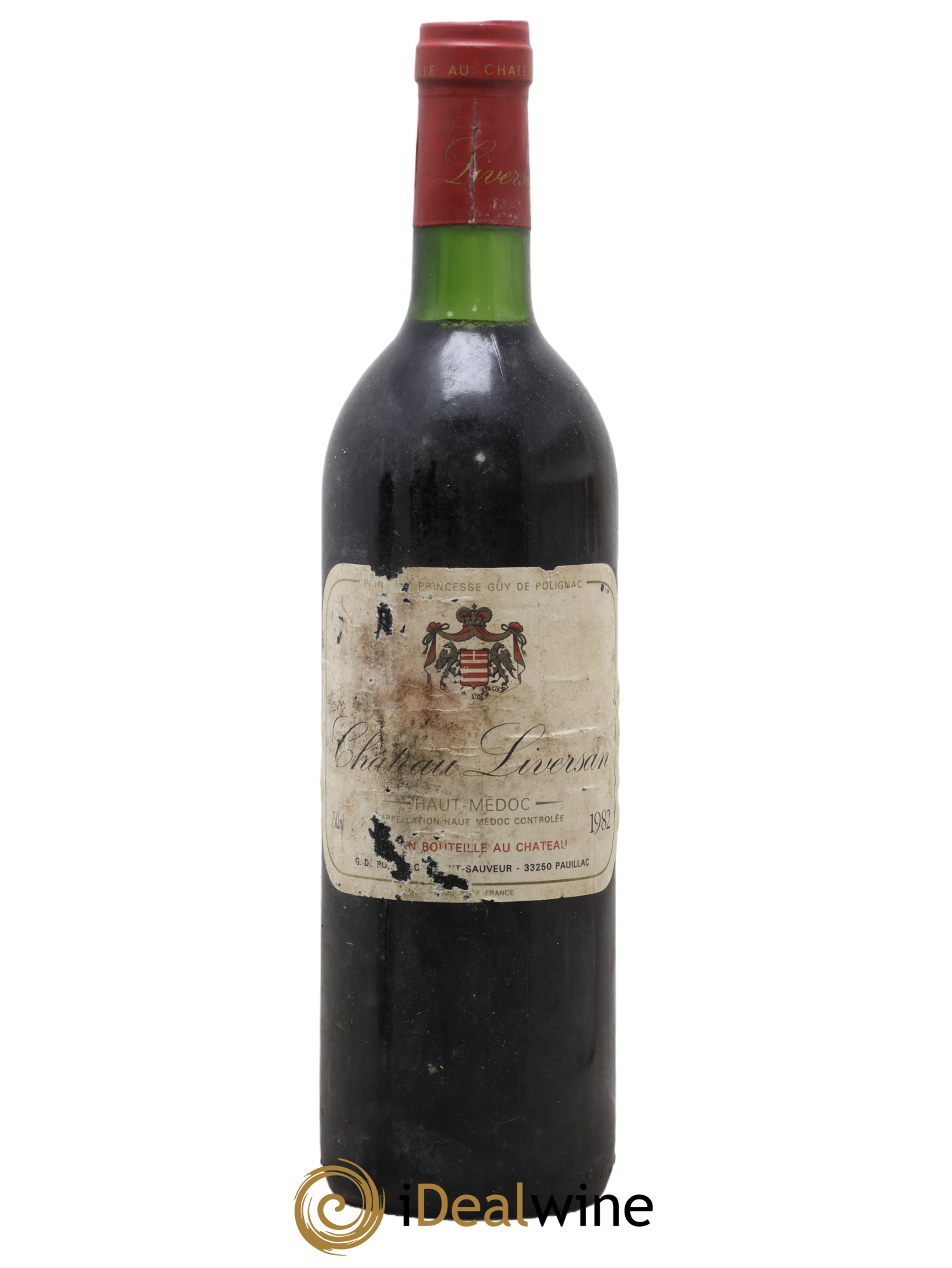 Château Liversan Cru Bourgeois 1982 - Lot of 1 bottle - 0