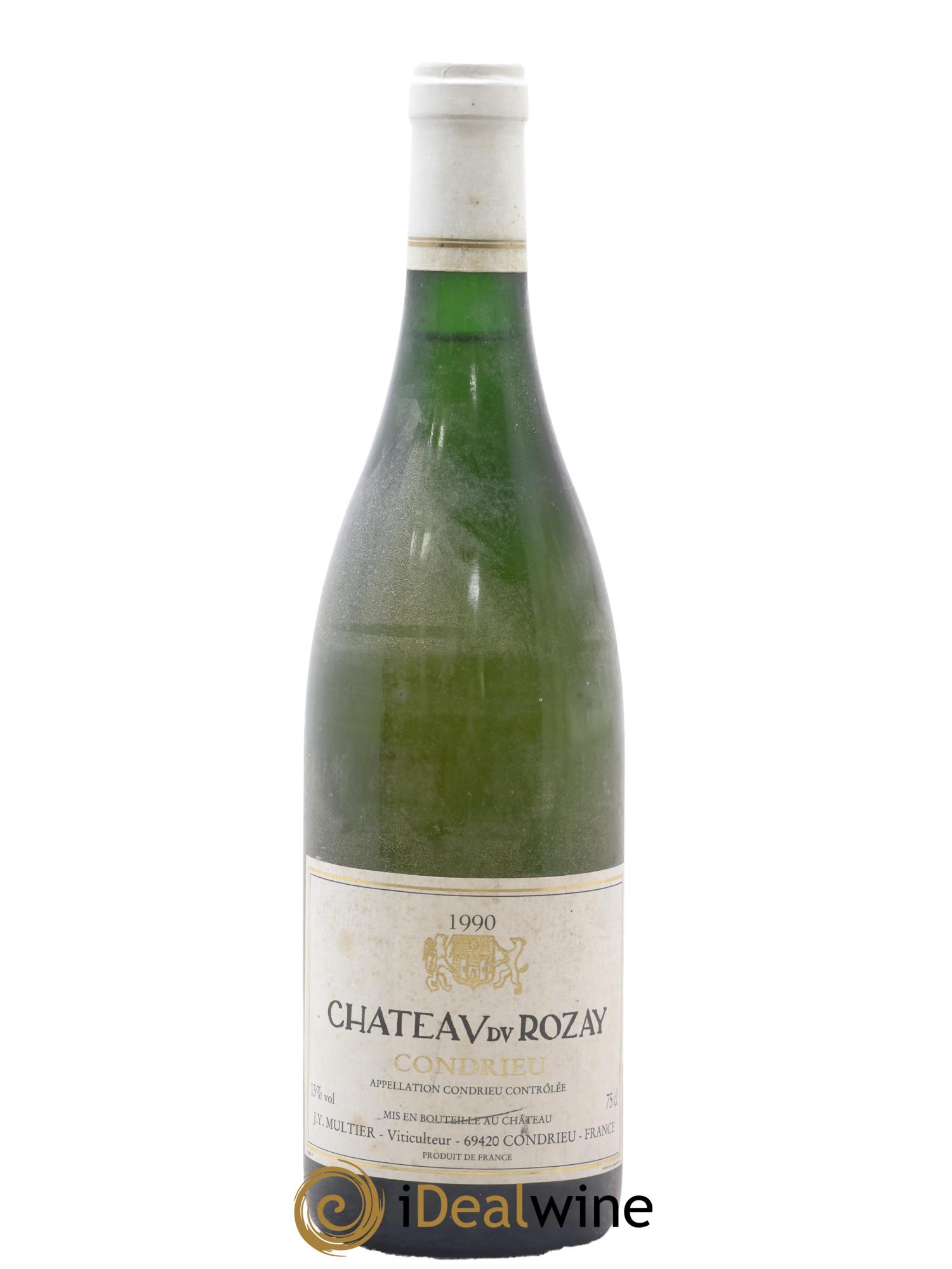 Condrieu Château Du Rozay J.Y Multier 1990 - Lotto di 1 bottiglia - 0