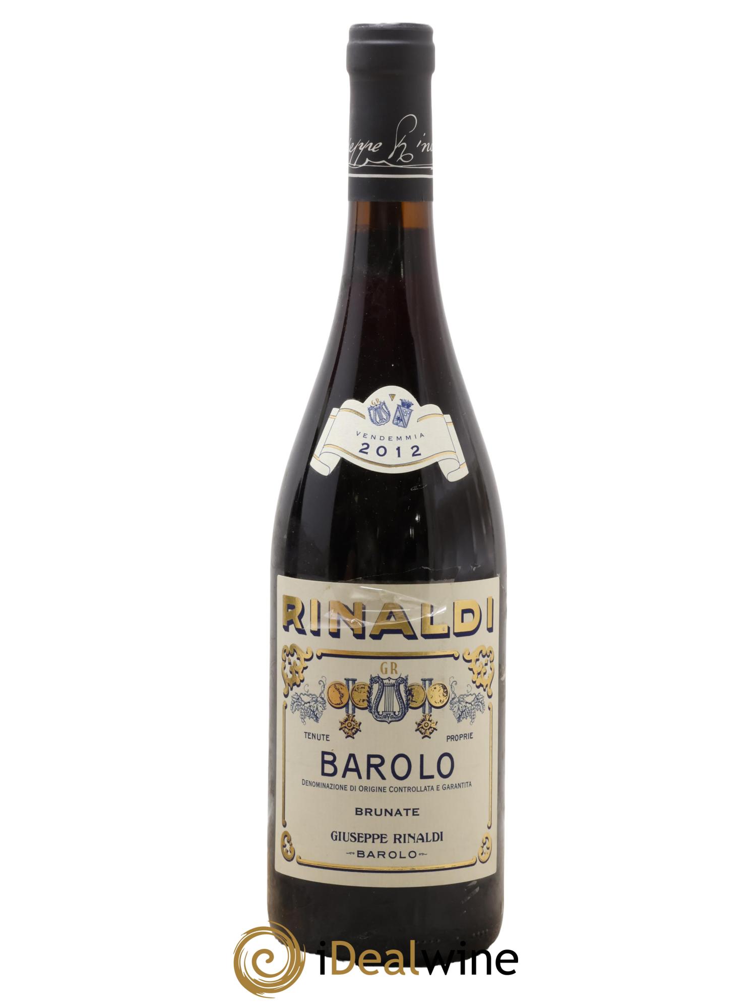 Barolo DOCG Brunate Giuseppe Rinaldi 2012 - Lot of 1 bottle - 0