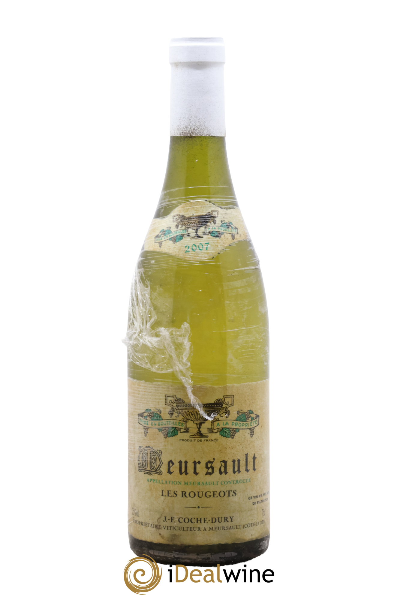 Meursault Les Rougeots Coche Dury (Domaine) 2007 - Lot of 1 bottle - 0