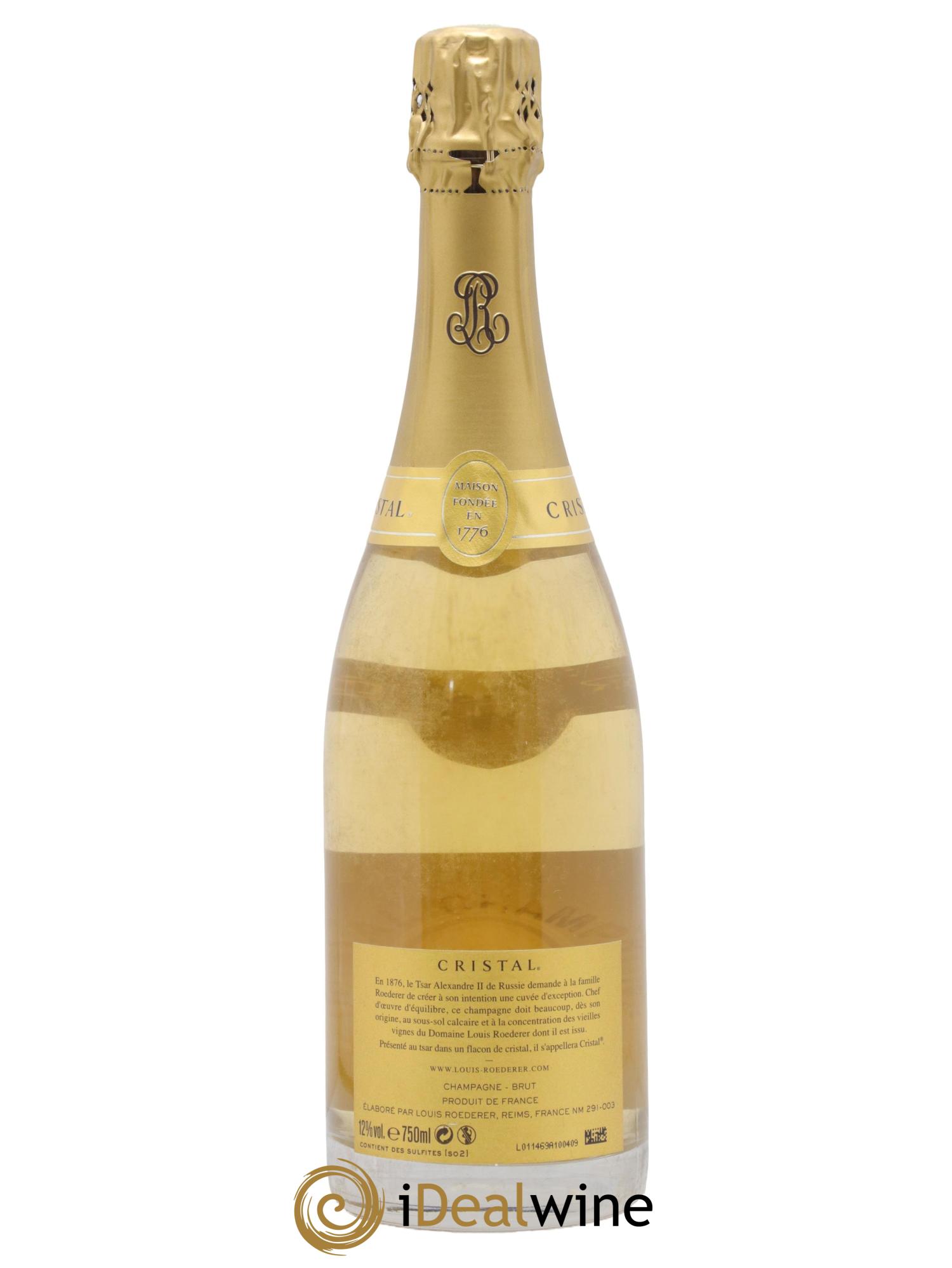 Cristal Louis Roederer 2009 - Lotto di 1 bottiglia - 1