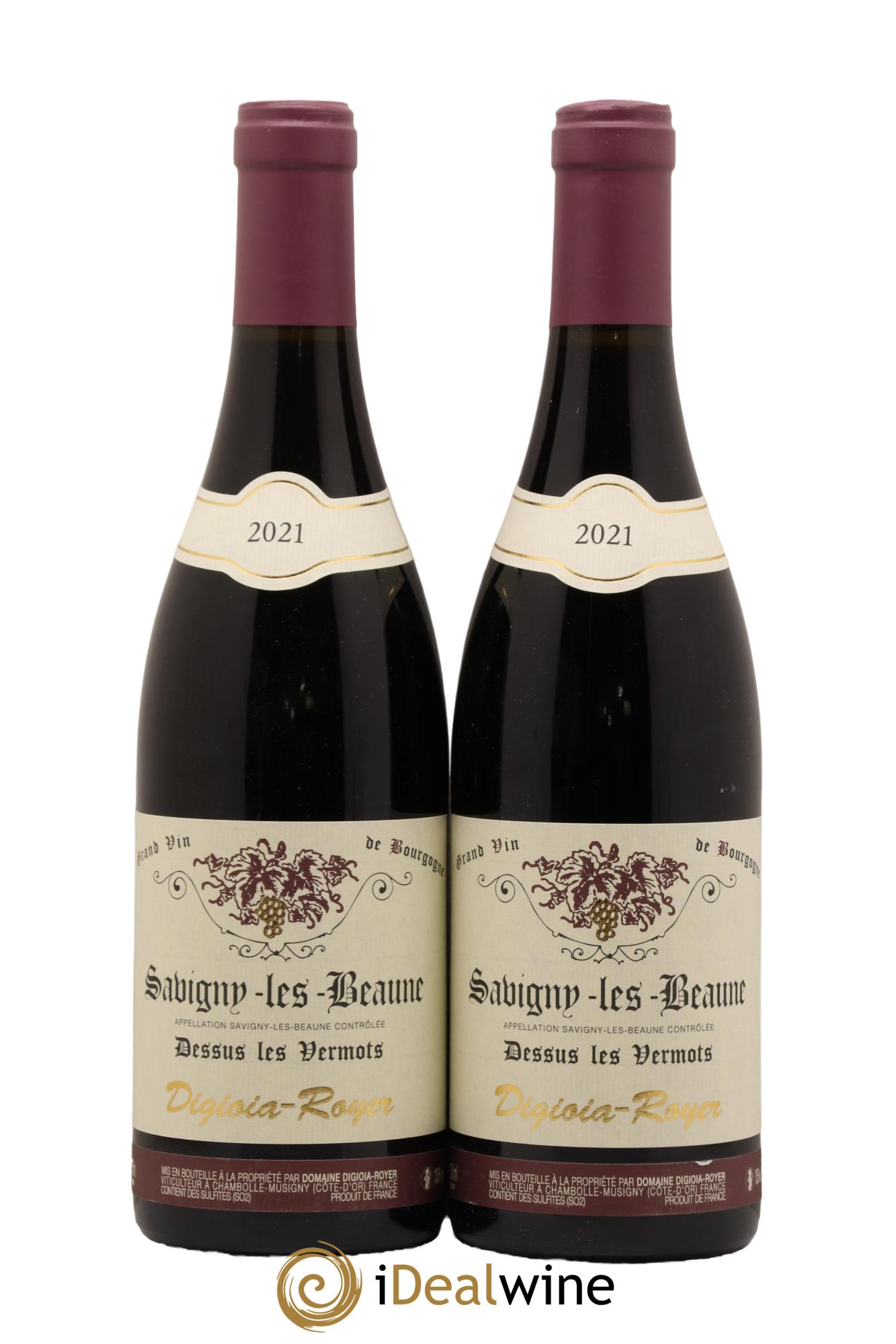 Savigny-lès-Beaune Dessus Vermots Domaine Digioia Royer 2021 - Lot de 2 bouteilles - 0