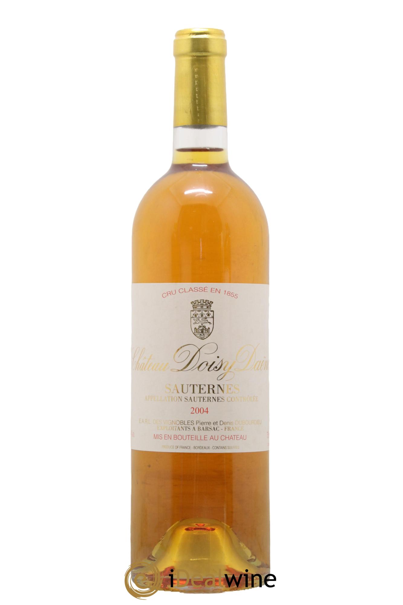Château Doisy Daëne 2ème Grand Cru Classé 2004 - Lotto di 1 bottiglia - 0