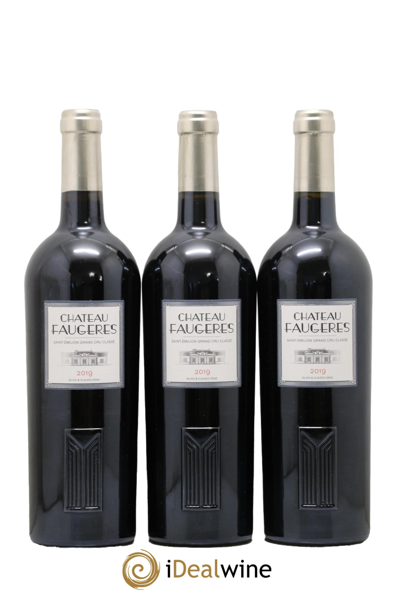 Château Faugères Grand Cru Classé 2019 - Lotto di 3 bottiglie - 0