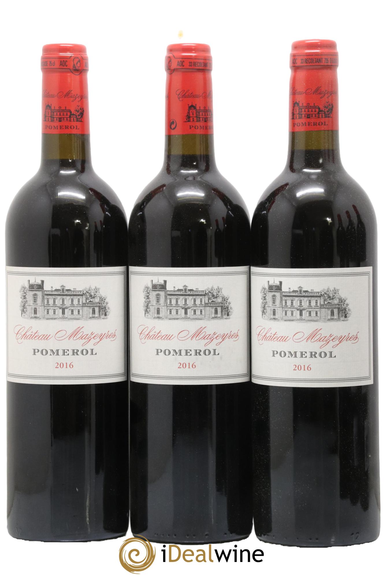 Château Mazeyres 2016 - Lot de 6 bouteilles - 1