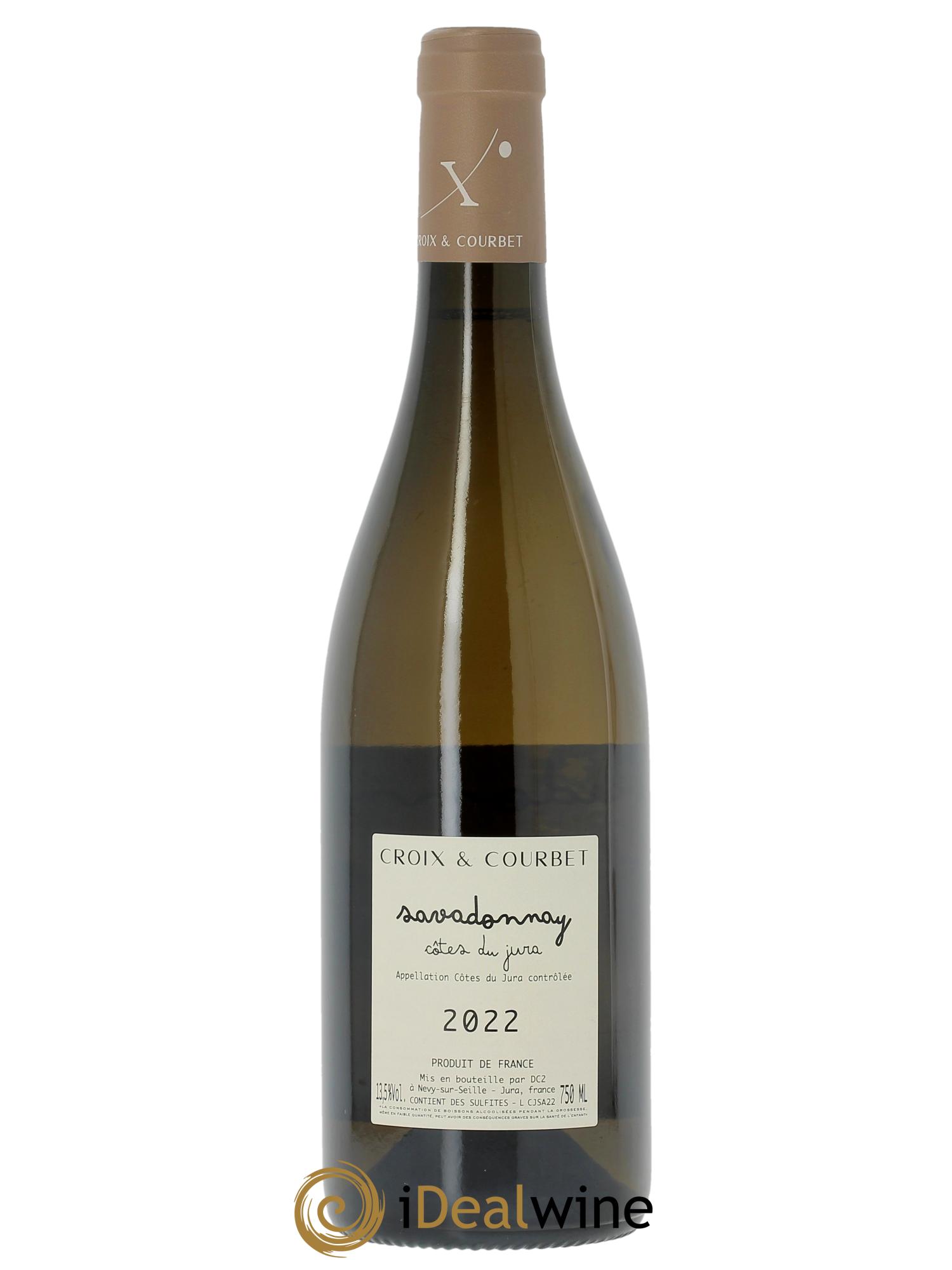 Côtes du Jura Savadonnay Croix & Courbet  2022 - Lot de 1 bouteille - 1