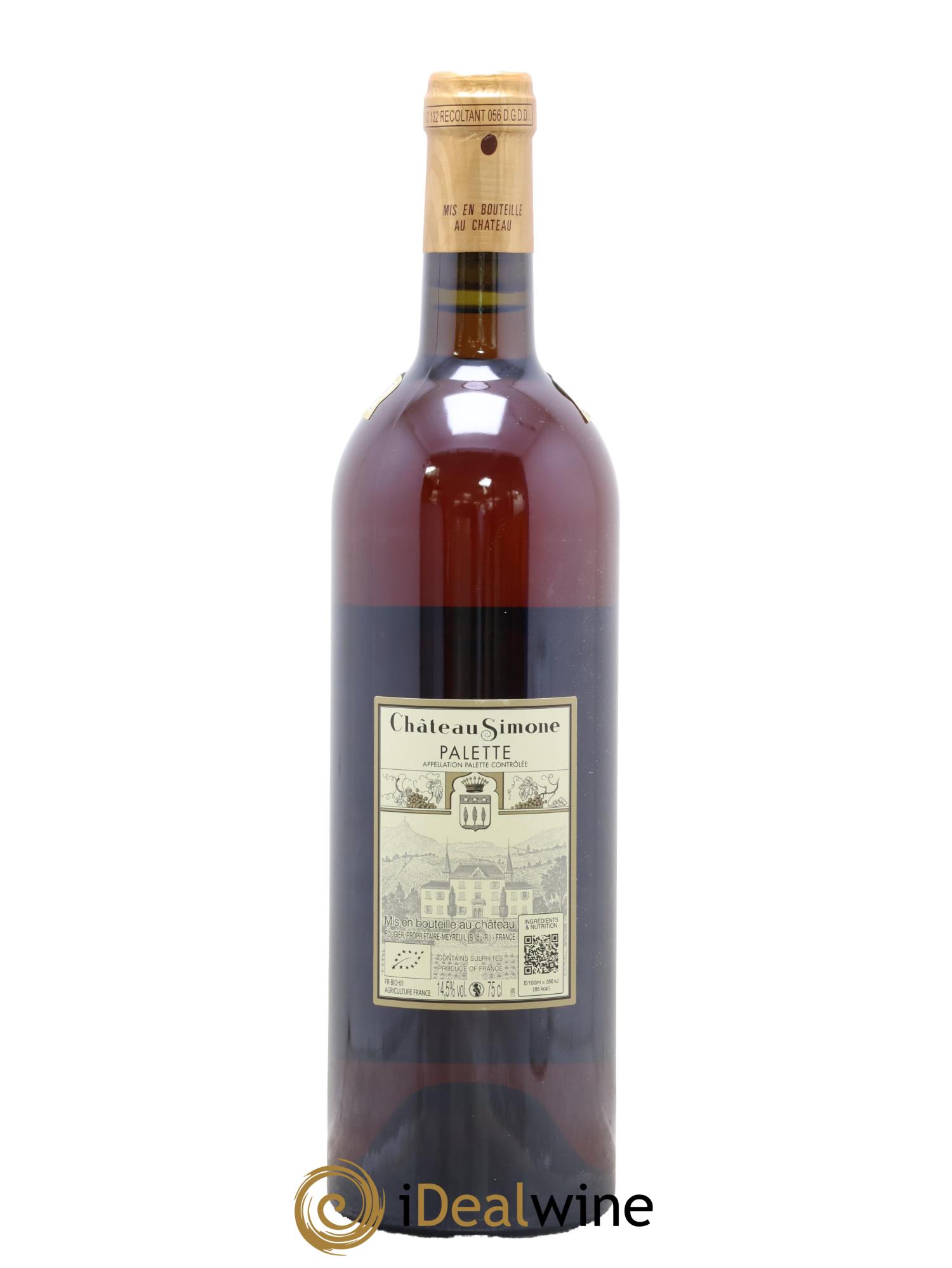 Palette Château Simone Famille Rougier 2024 - Lot de 1 bouteille - 1