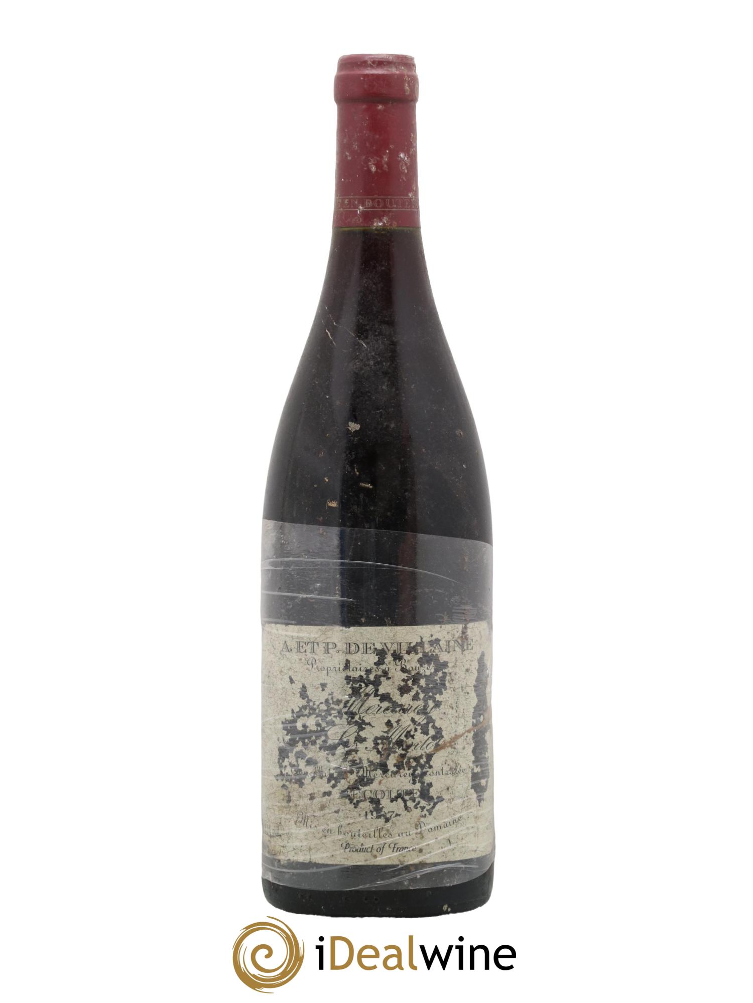 Mercurey Les Montots Domaine de Villaine 1997 - Lot de 1 bouteille - 0