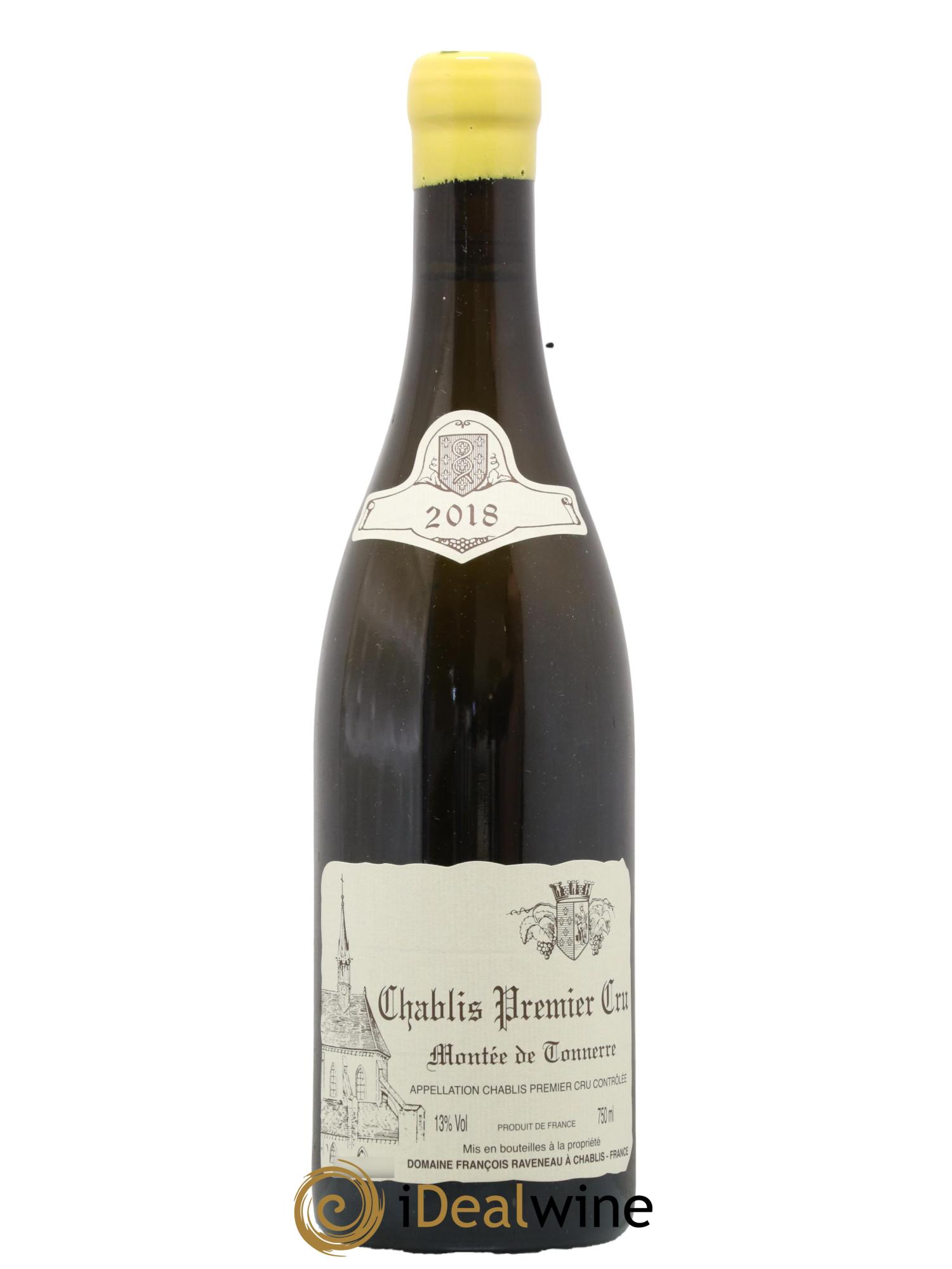 Chablis 1er Cru Montée de Tonnerre Raveneau (Domaine) 2018 - Lot de 1 bouteille - 0