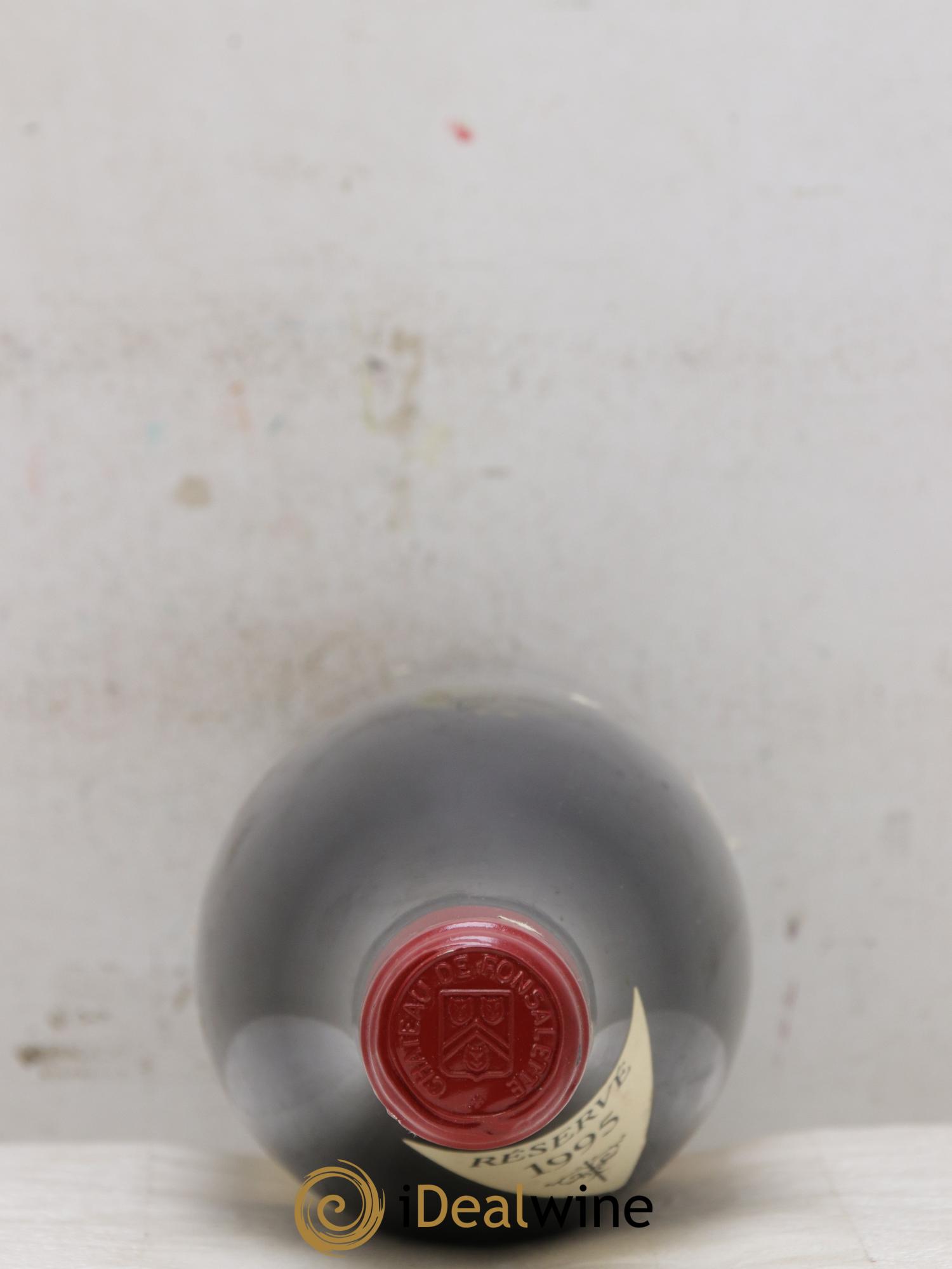 Côtes-du-Rhône Cuvée Syrah Château de Fonsalette 1995 - Posten von 1 Flasche - 1