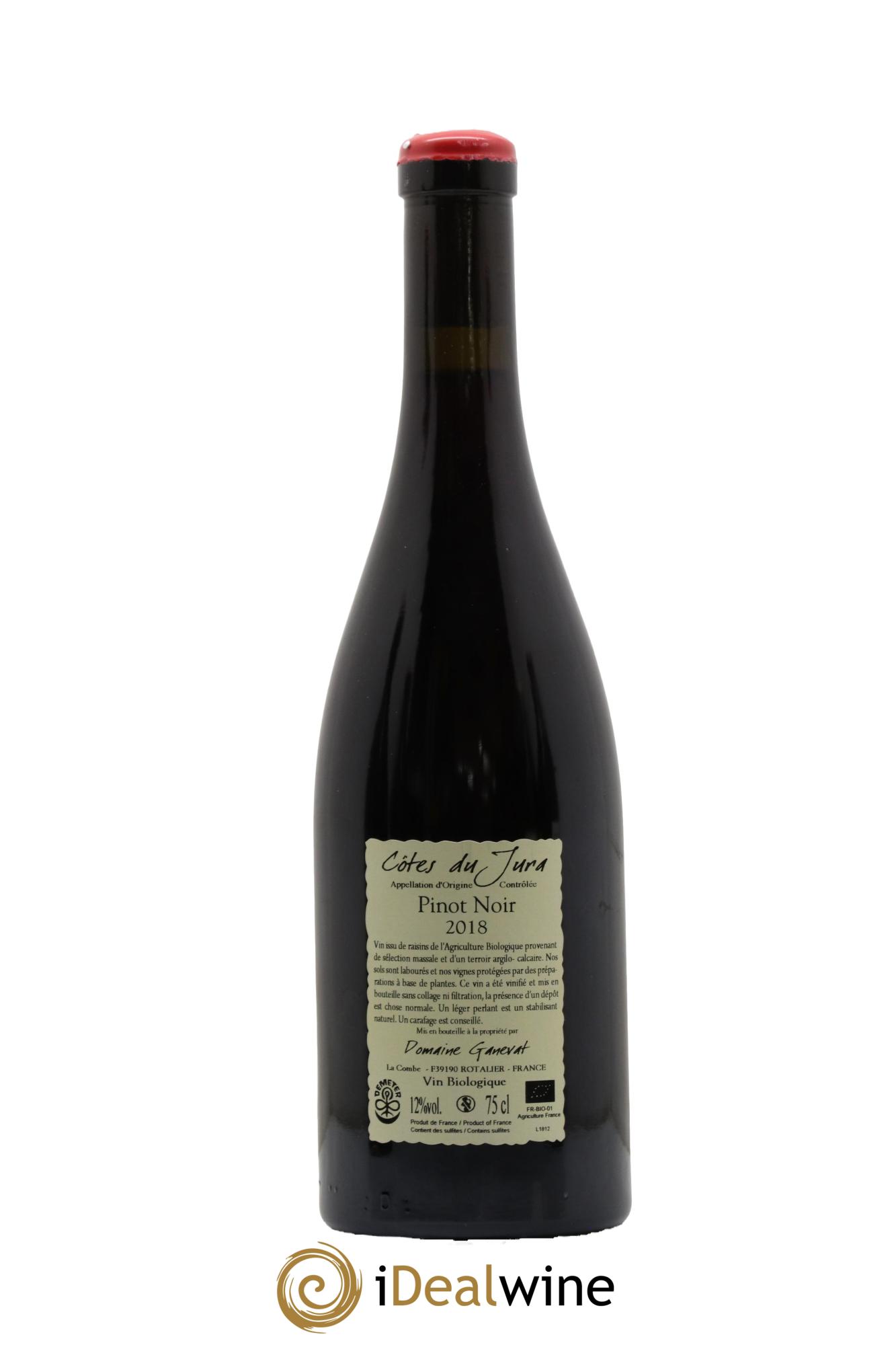 Côtes du Jura Cuvée Julien Jean-François Ganevat (Domaine) 2018 - Lot de 1 bouteille - 1