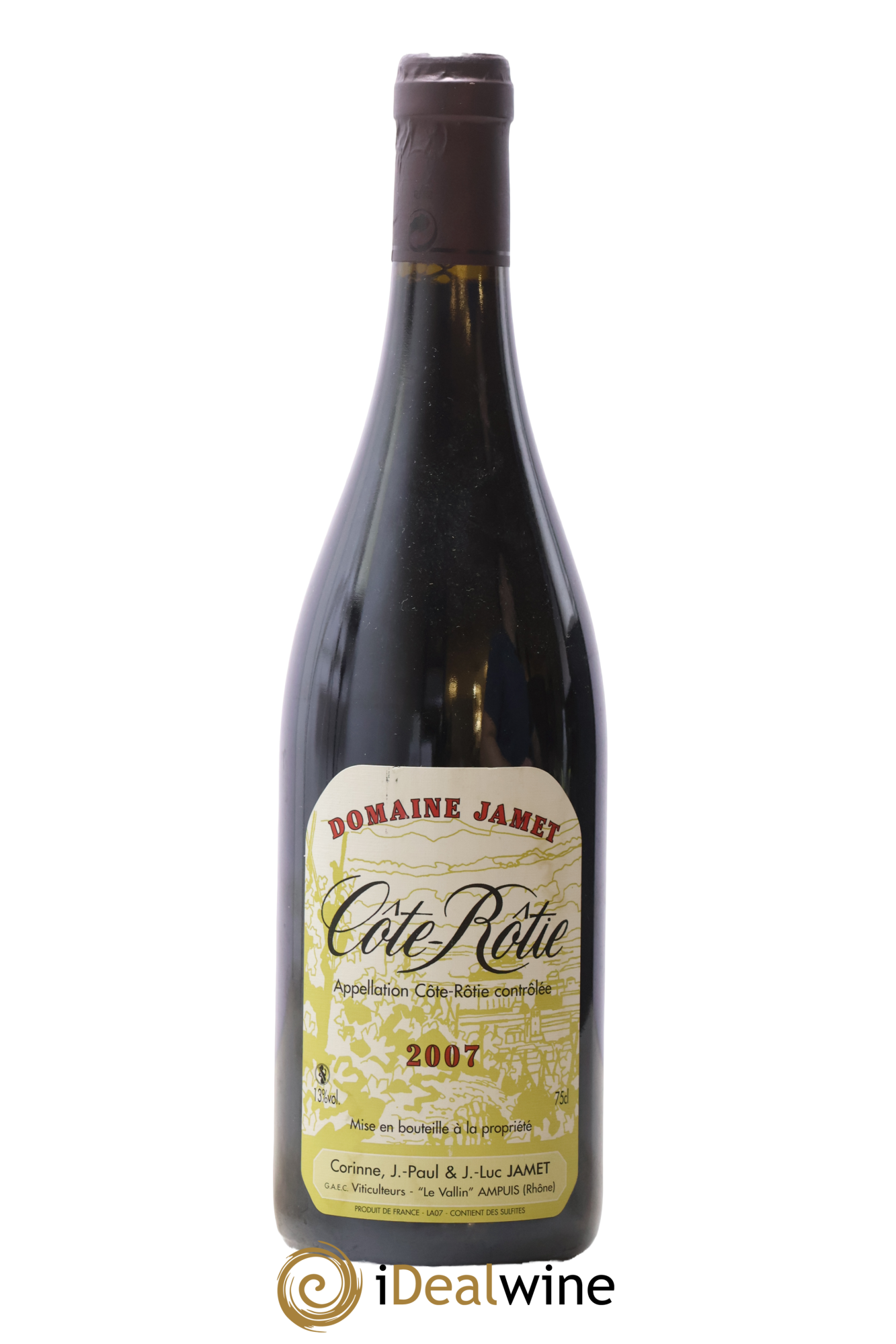 Côte-Rôtie Jamet (Domaine) 2007 - Lot de 1 bouteille - 0