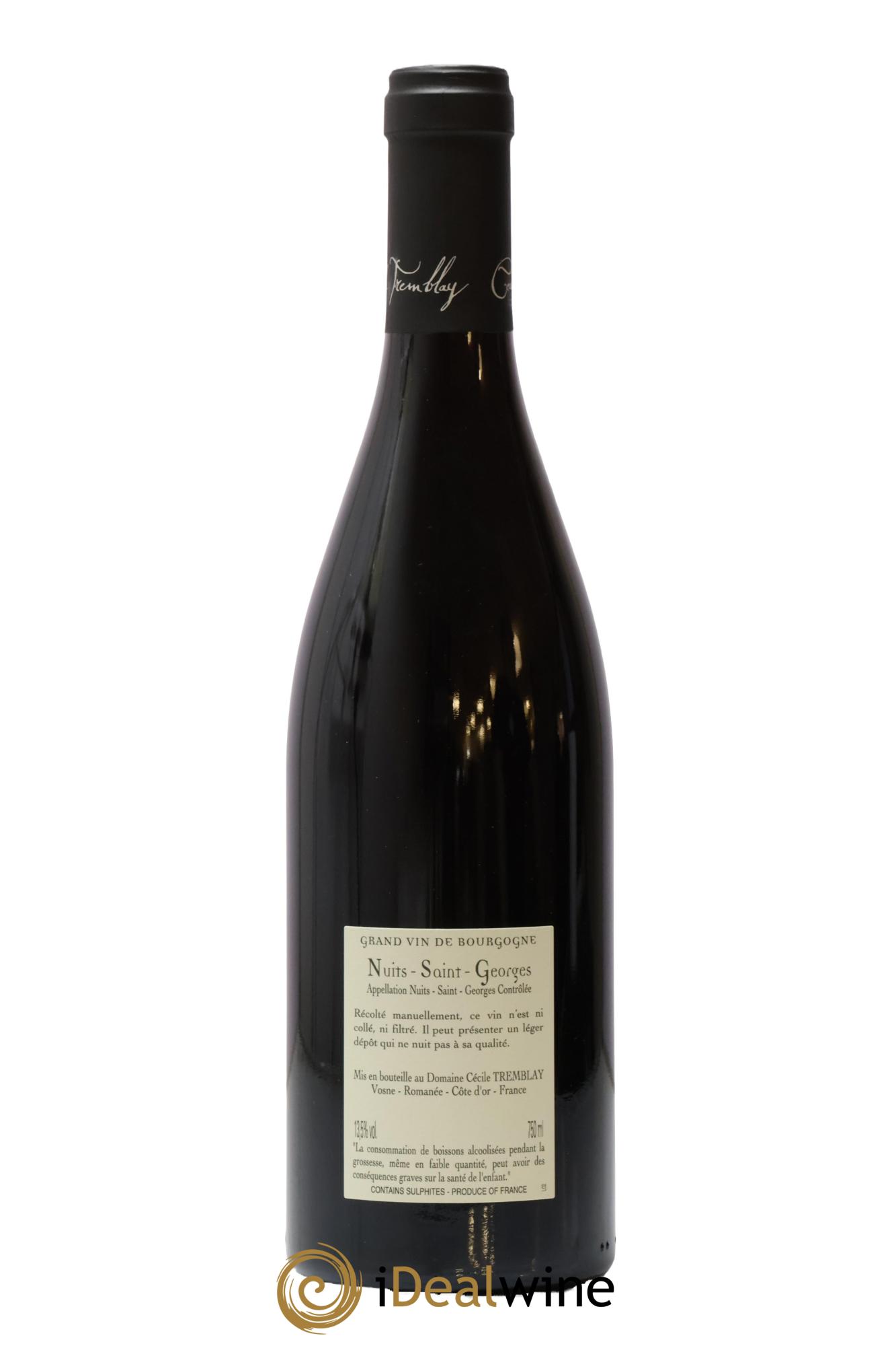 Nuits-Saint-Georges Albuca Cécile Tremblay 2022 - Lot de 1 bouteille - 1