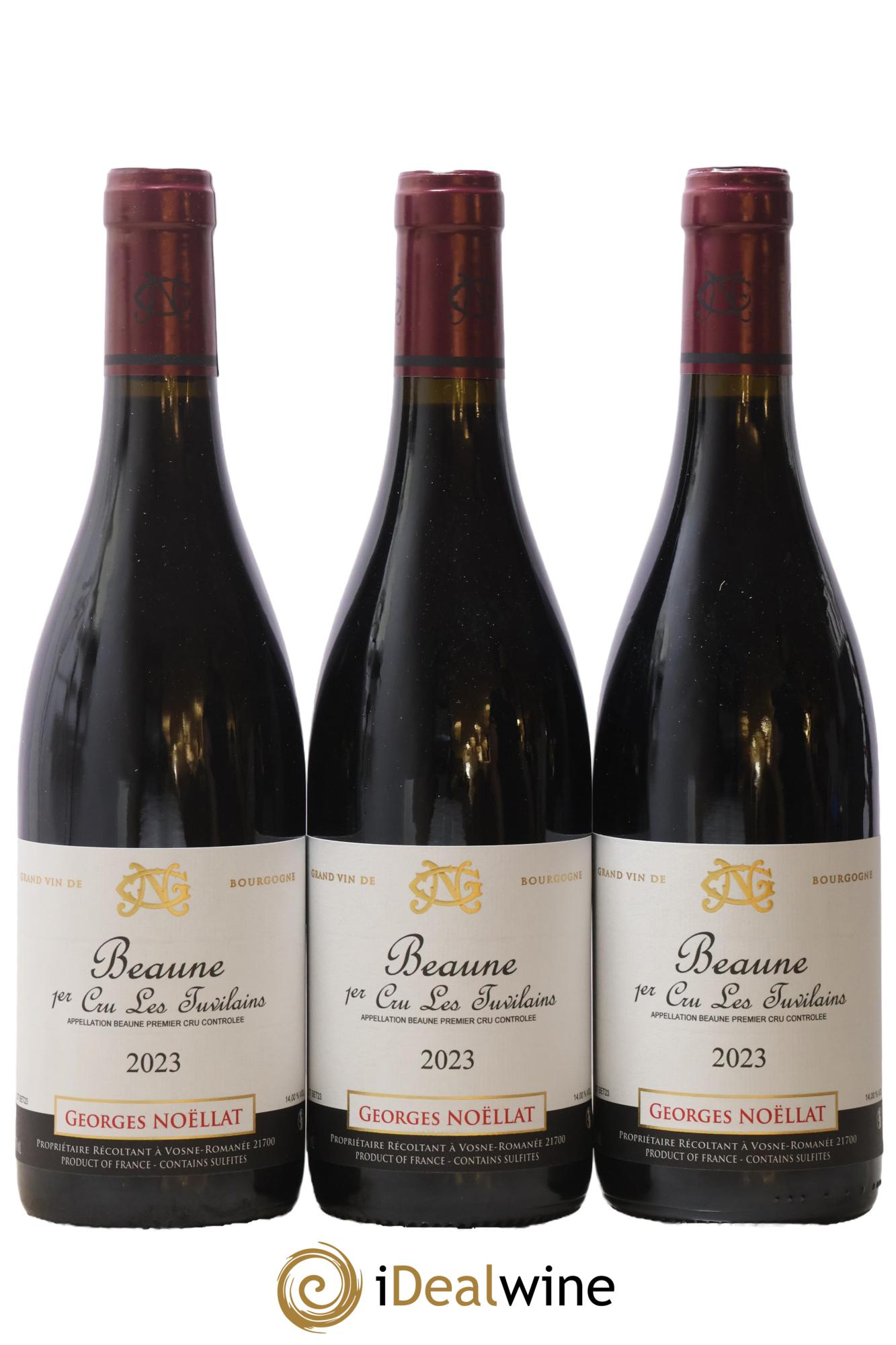 Beaune 1er Cru Les Tuvilains Georges Noëllat (Domaine) 2023 - Posten von 3 Flaschen - 0