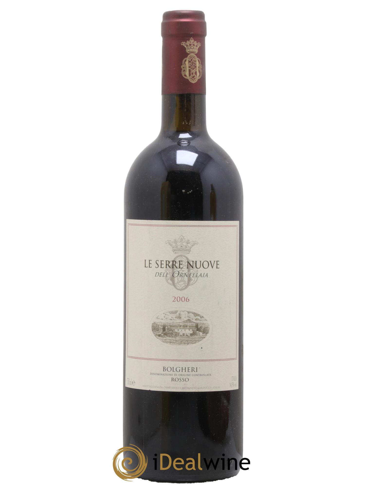 Bolgheri Tenuta Dell'Ornellaia DOC Le Serre Nuove dell'Ornellaia Frescobaldi 2006 - Lot of 1 bottle - 0