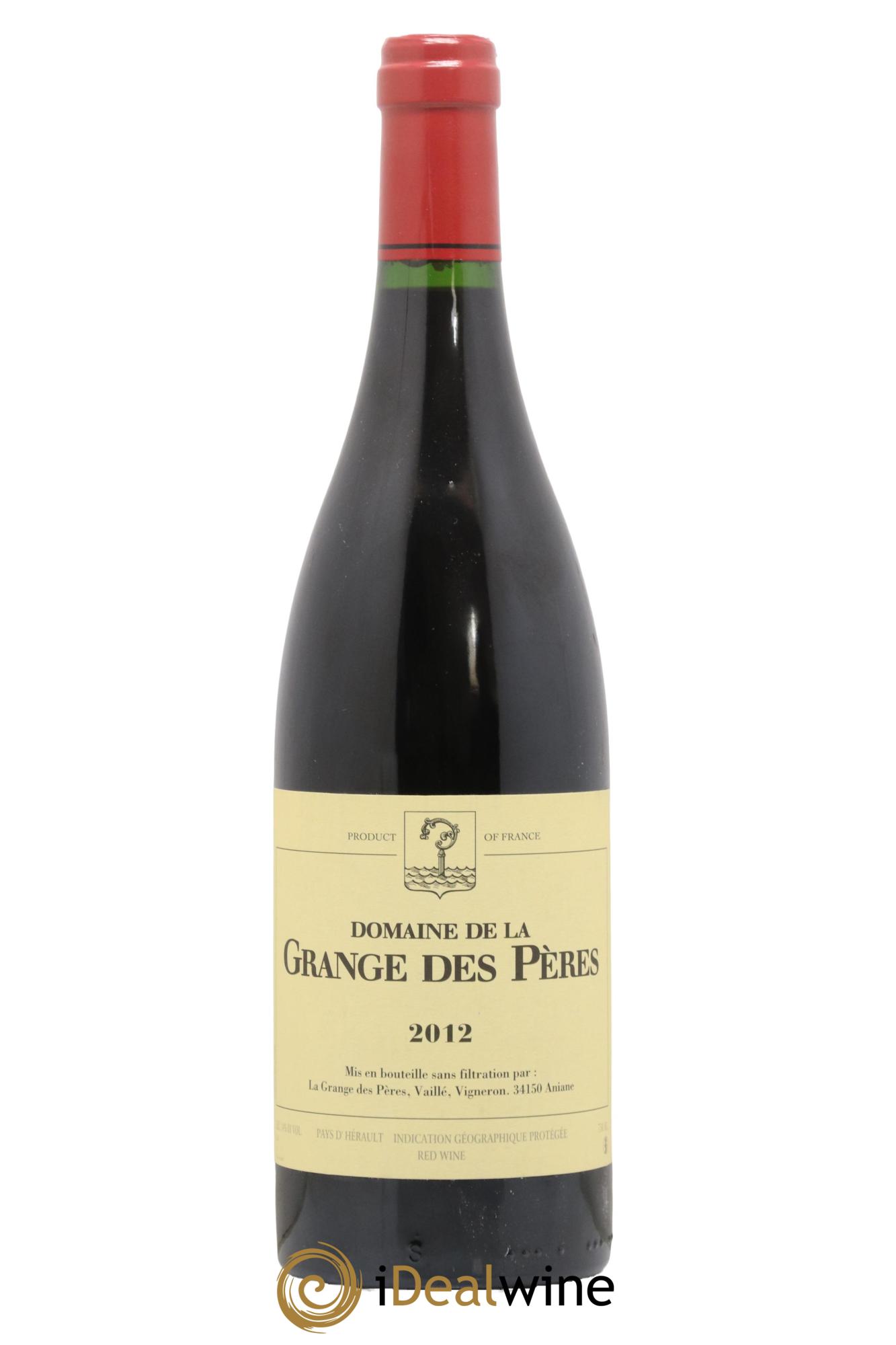 Pays d'Hérault Grange des Pères Laurent Vaillé 2012 - Lot de 1 bouteille - 0