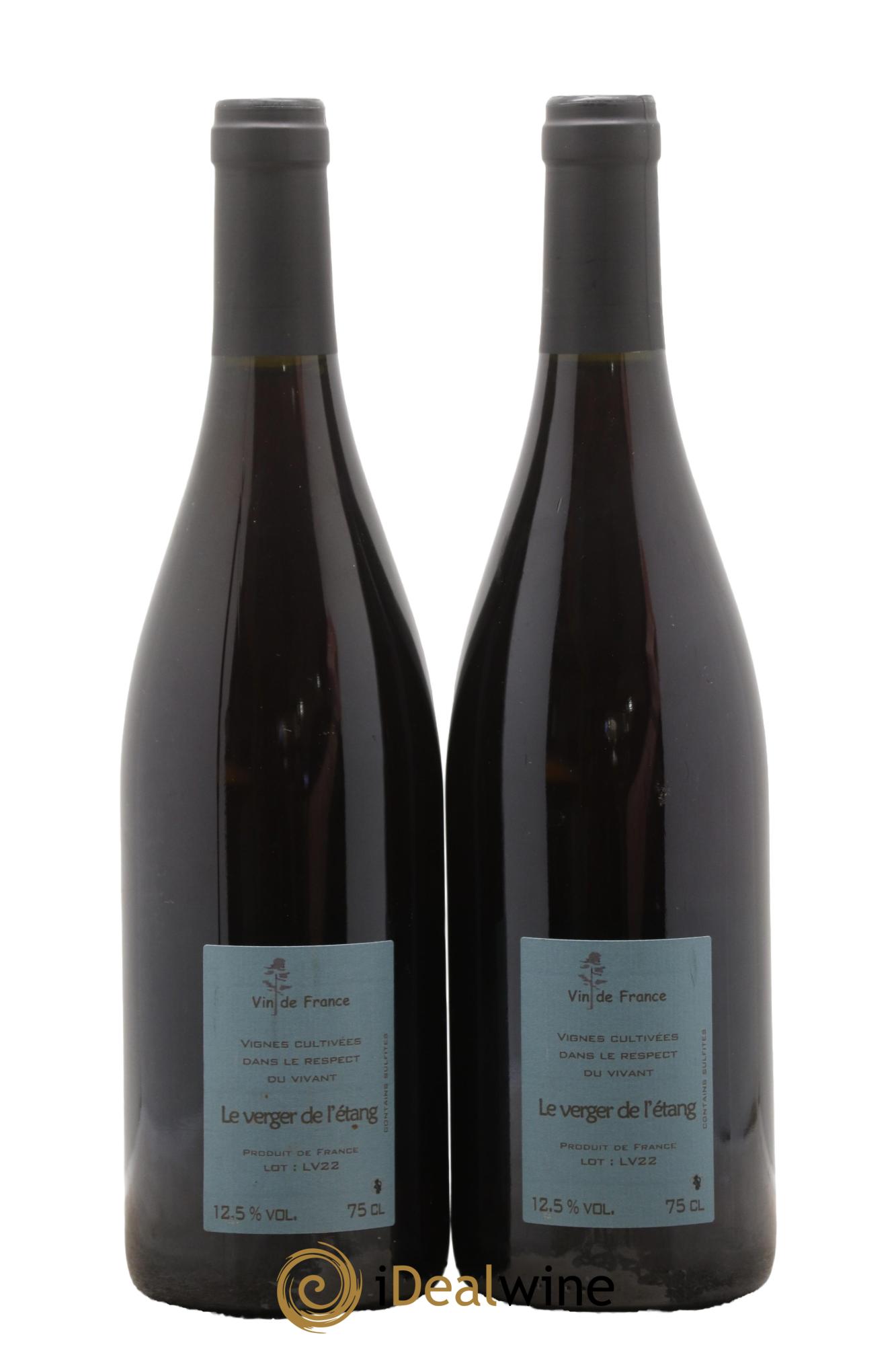 Vin de France Le Verger de l'Etang Benoit Courault 2022 - Lot de 2 bouteilles - 1