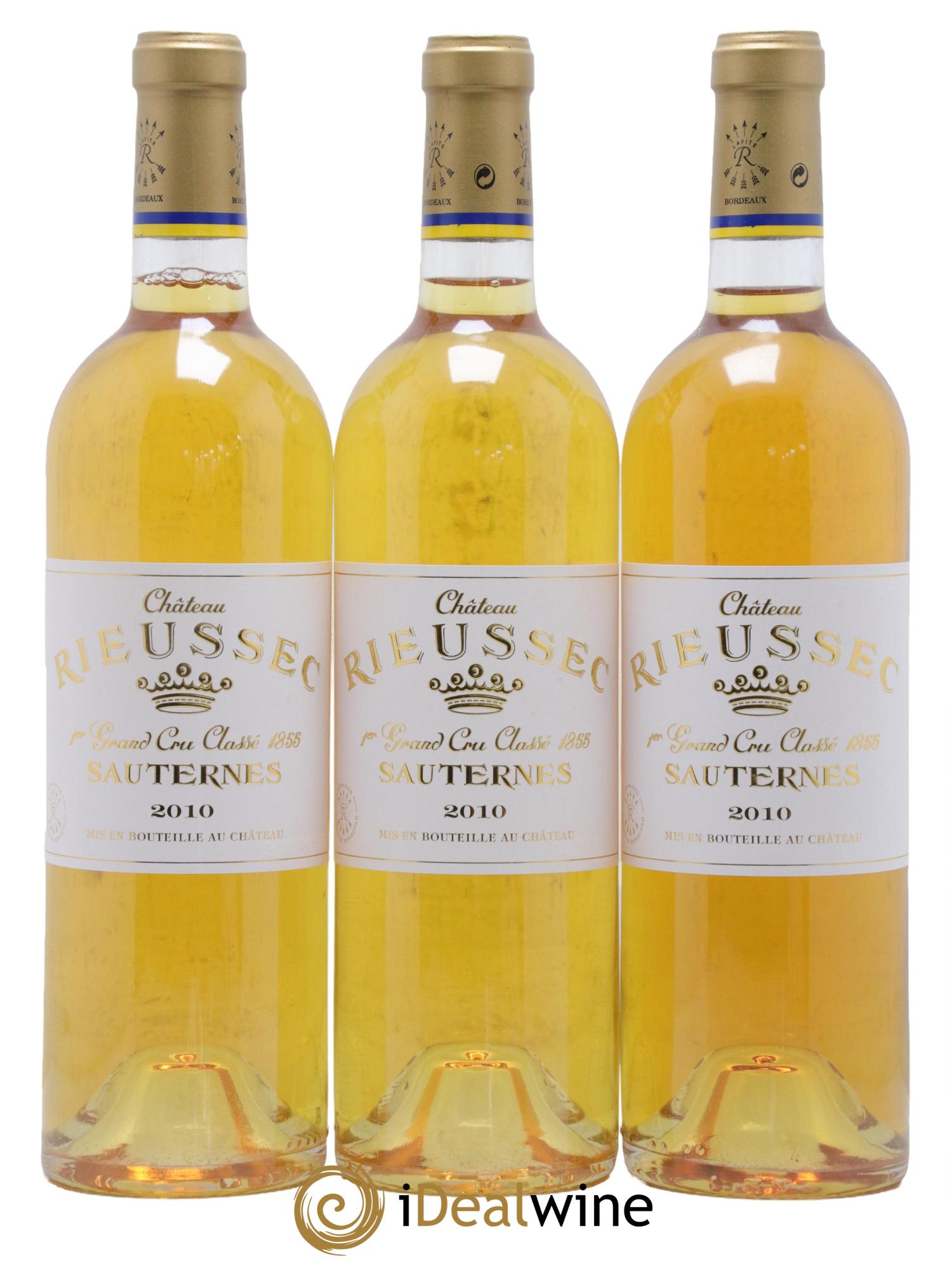 Château Rieussec 1er Grand Cru Classé 2010 - Lotto di 6 bottiglie - 2