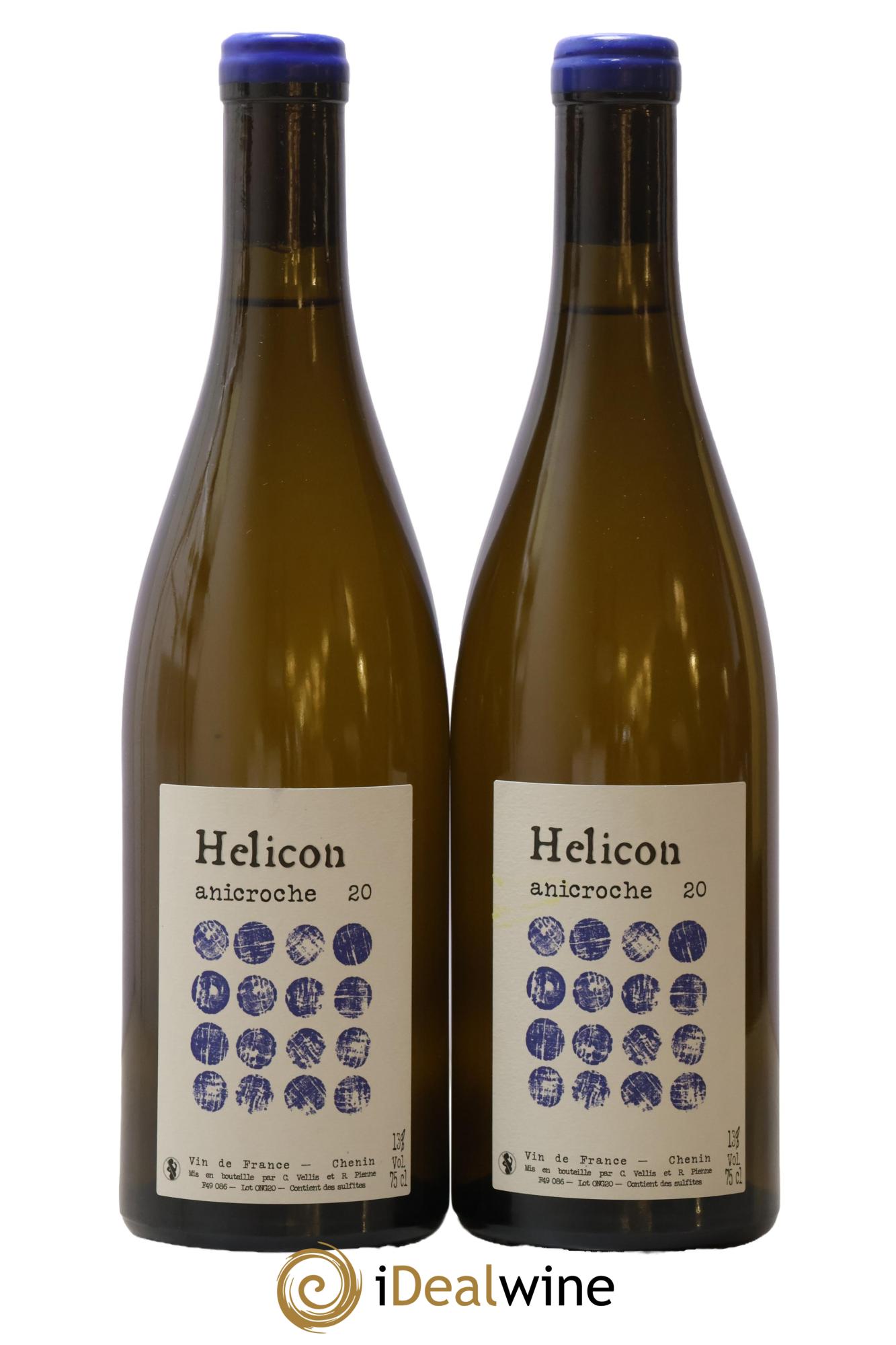 Vin de France Anicroche Helicon 2020 - Lot of 2 bottles - 0