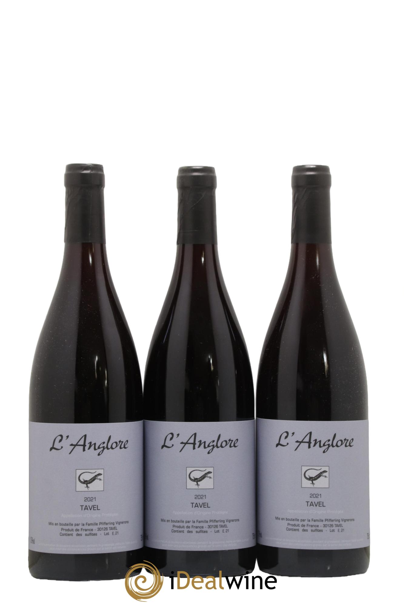 Tavel L'Anglore 2021 - Lot de 6 bouteilles - 2