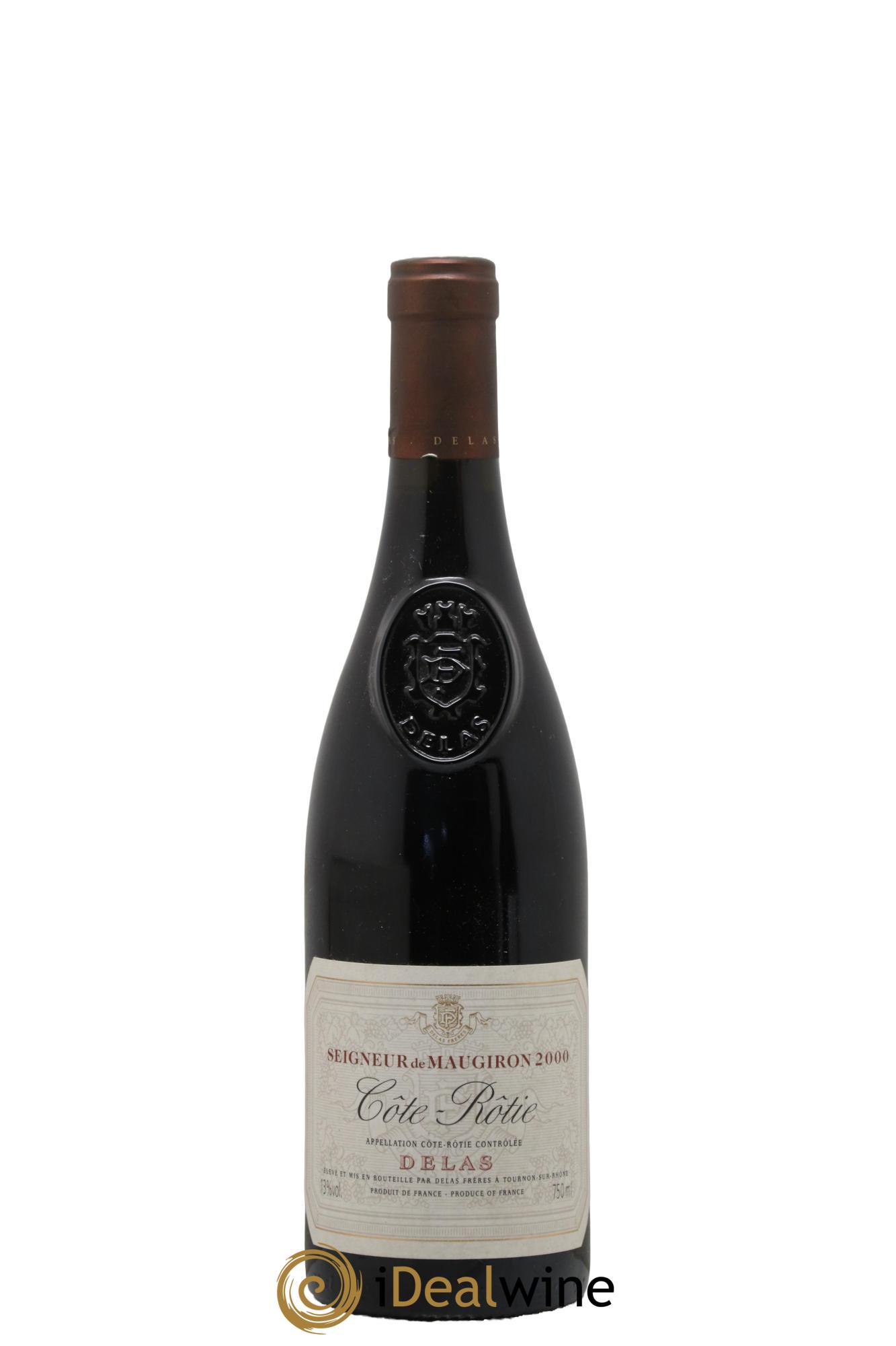 Côte-Rôtie Seigneur de Maugiron Delas Frères 2000 - Lot de 1 bouteille - 0