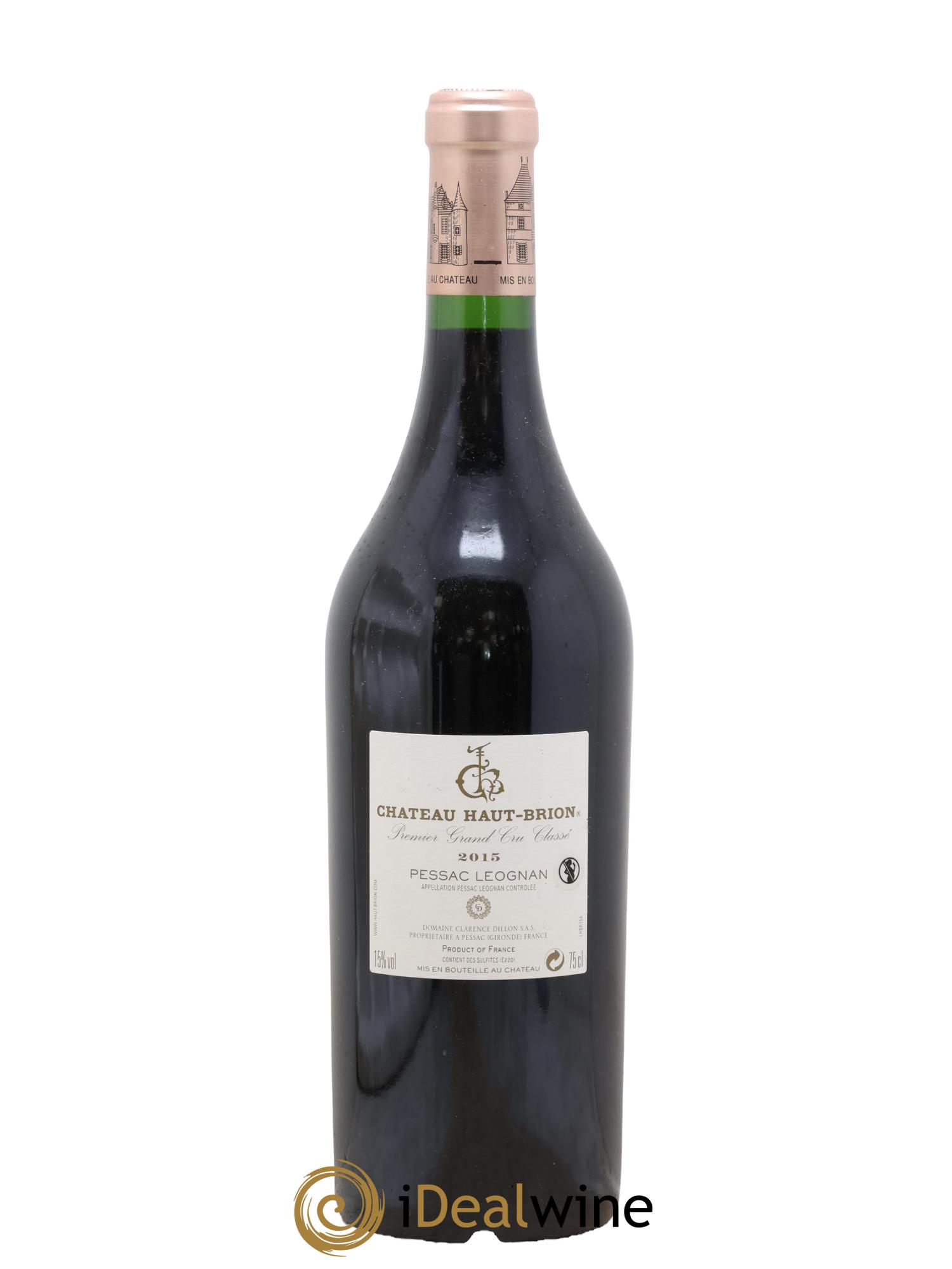 Château Haut Brion 1er Grand Cru Classé 2015 - Lot of 1 bottle - 1