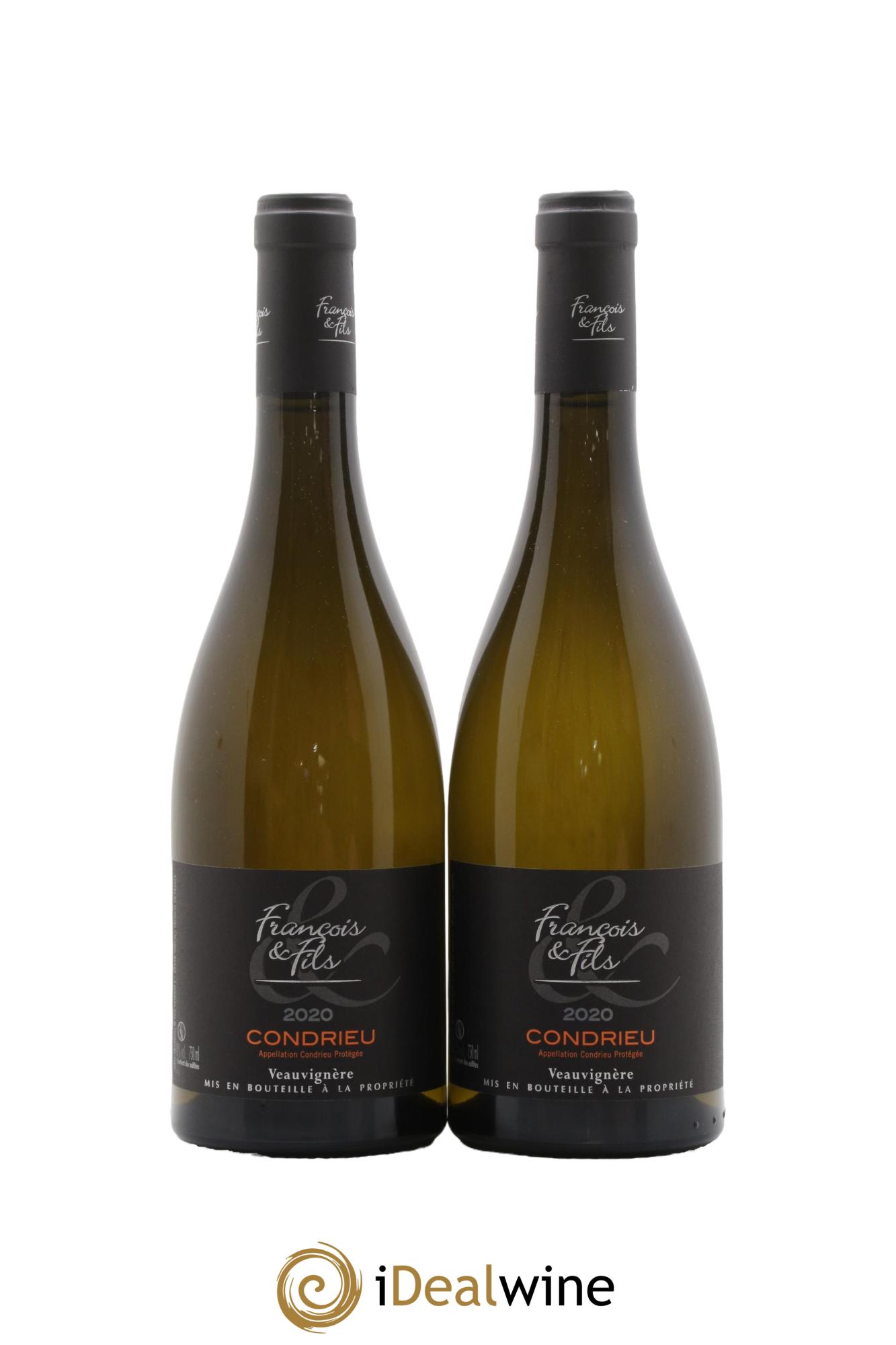 Condrieu Veauvignere Domaine François et Fils 2020 - Lot de 2 bouteilles - 0