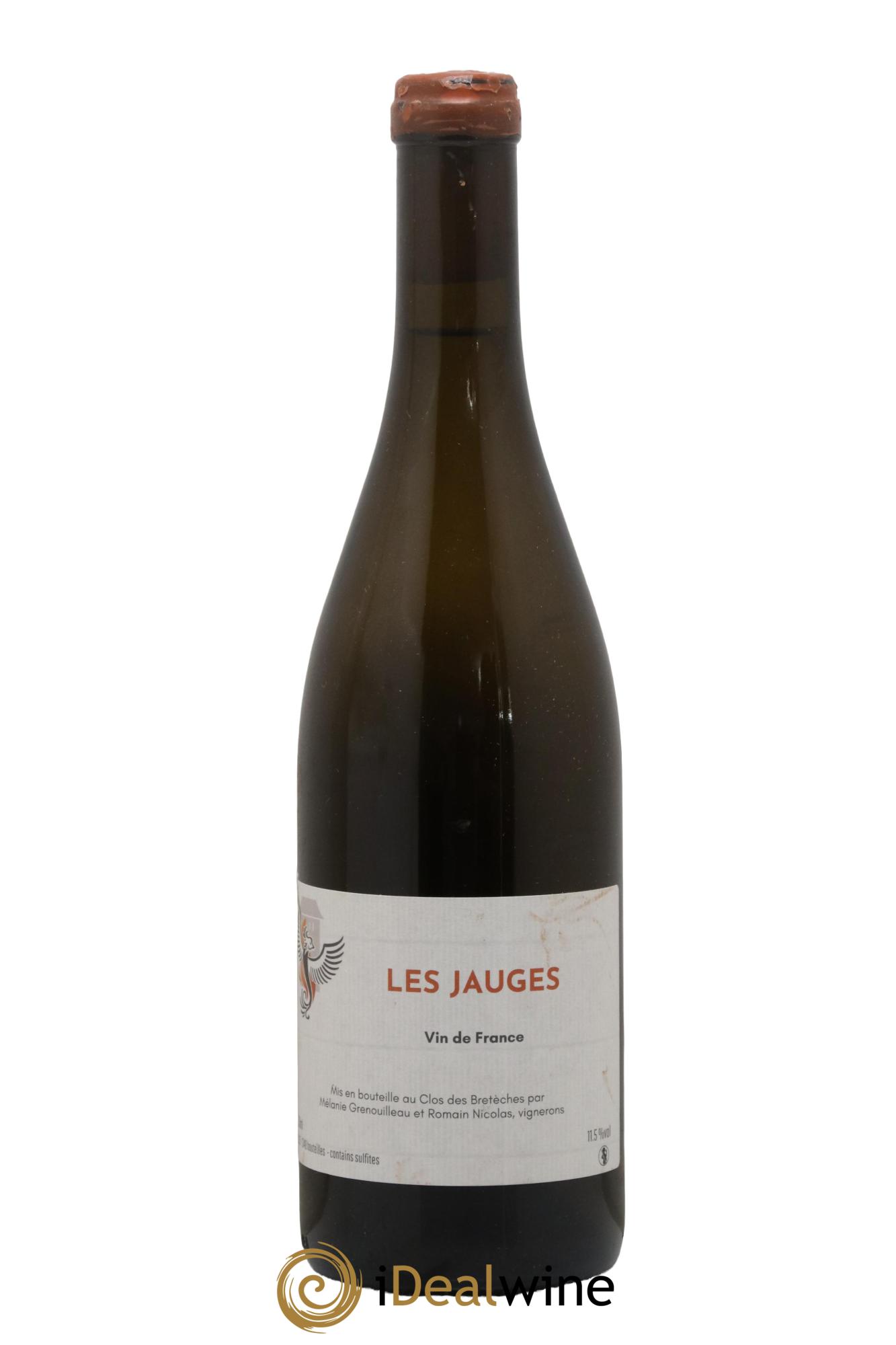 Vin de France Les Jauges Clos des Bretèches 2023 - Lot de 1 bouteille - 0