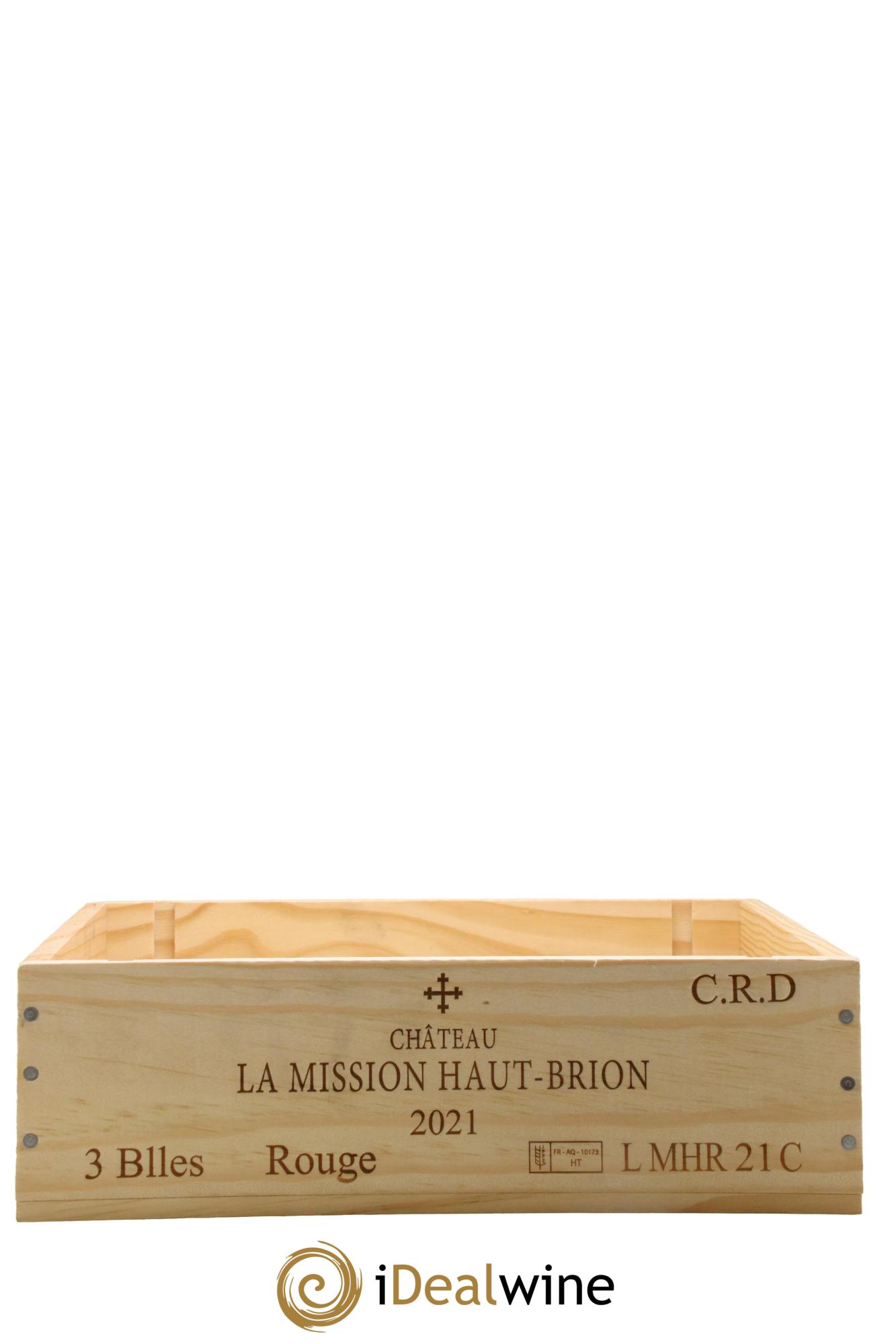 Château la Mission Haut-Brion Cru Classé de Graves 2021 - Lot of 3 bottles - 2