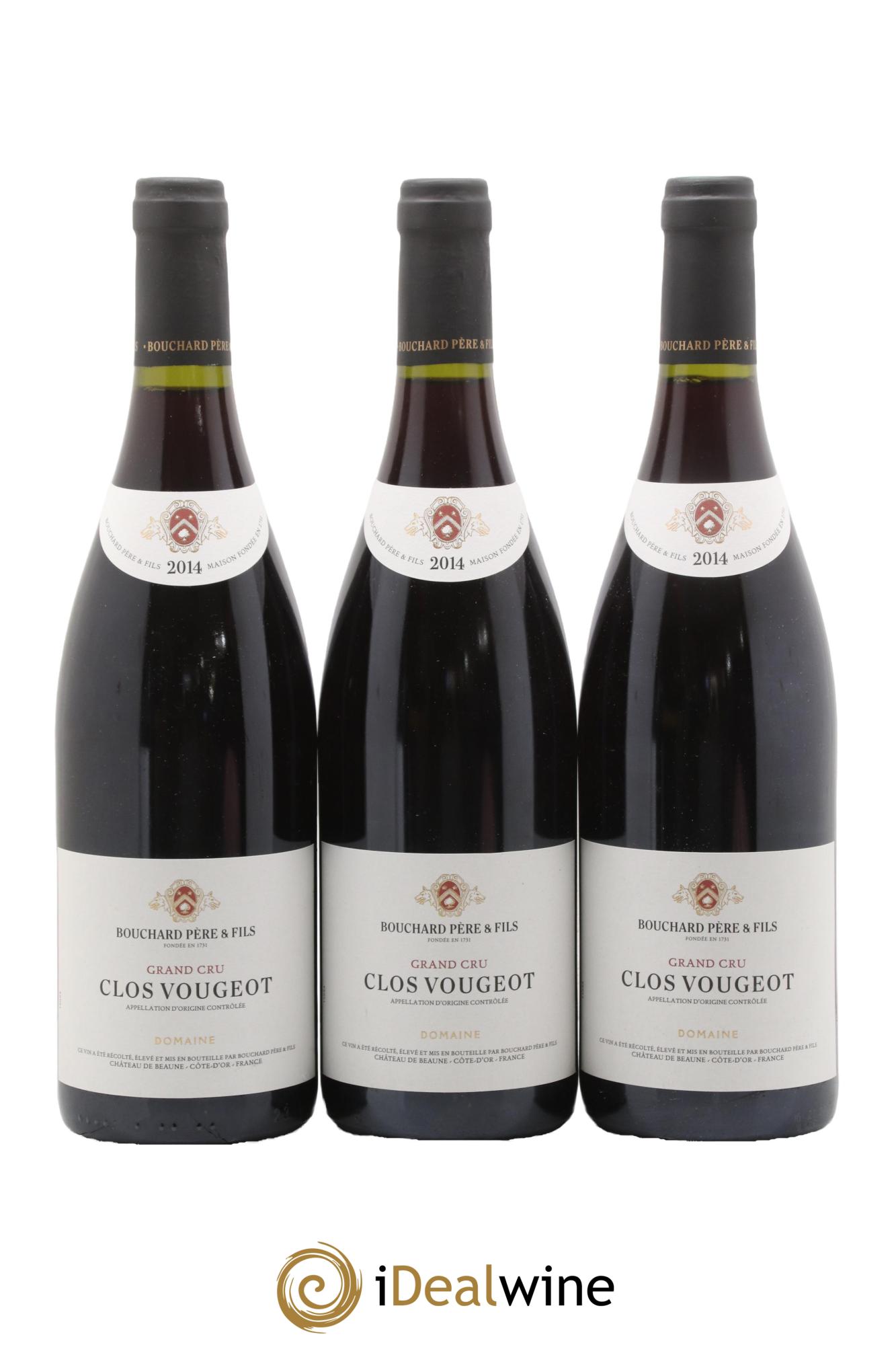 Clos de Vougeot Grand Cru Bouchard Père & Fils 2014 - Lot de 6 bouteilles - 2